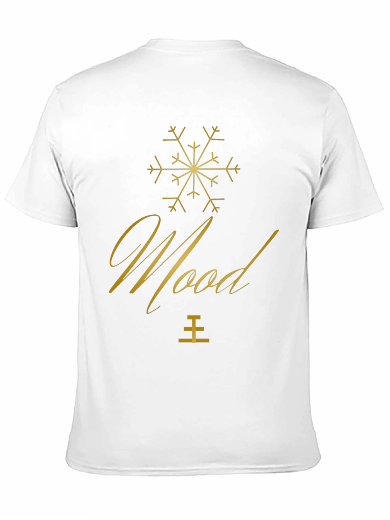 Stylish Mood Graphic Tee - Soft Black T-Shirt