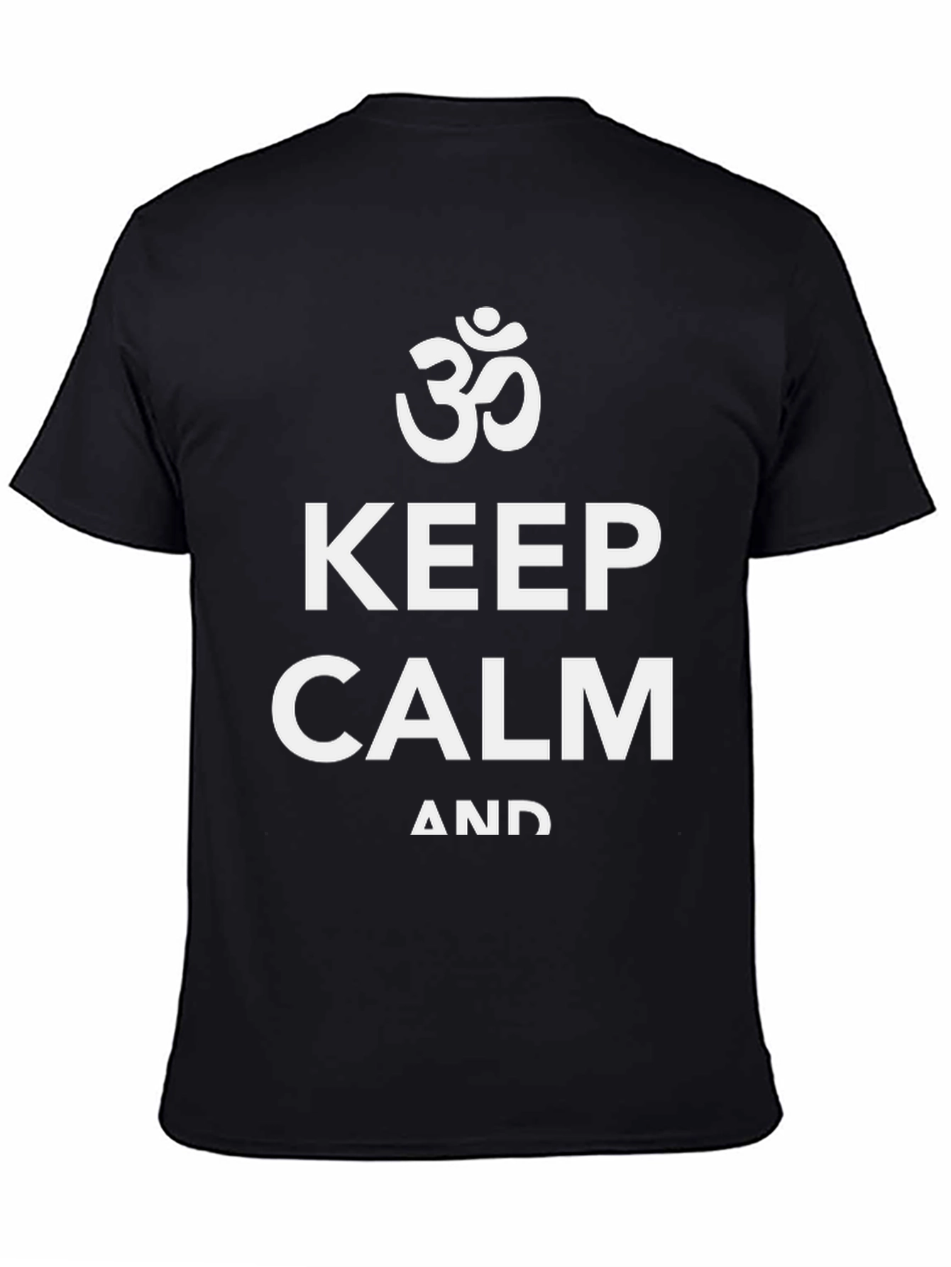 Keep Calm Om Graphic T-Shirt