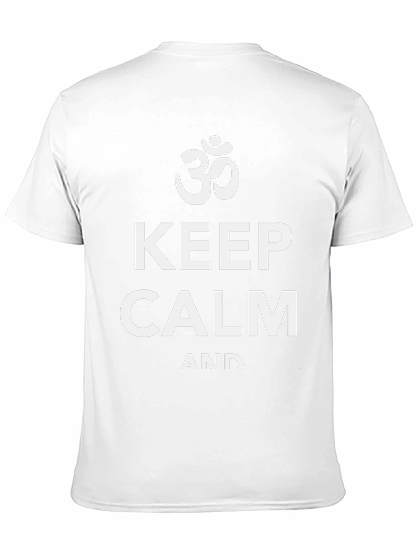 Keep Calm Om Graphic T-Shirt