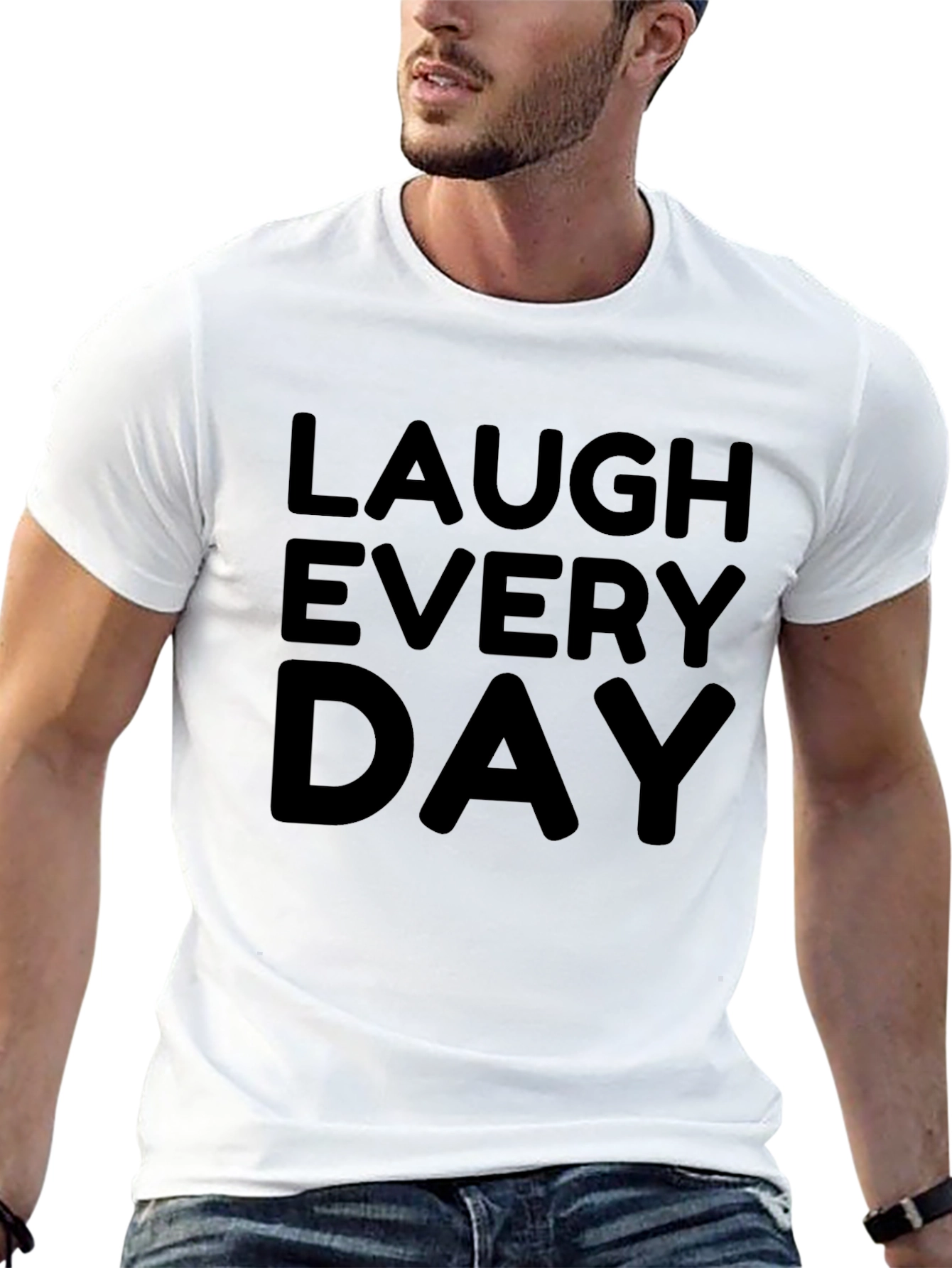 Laugh Every Day Graphic Tee