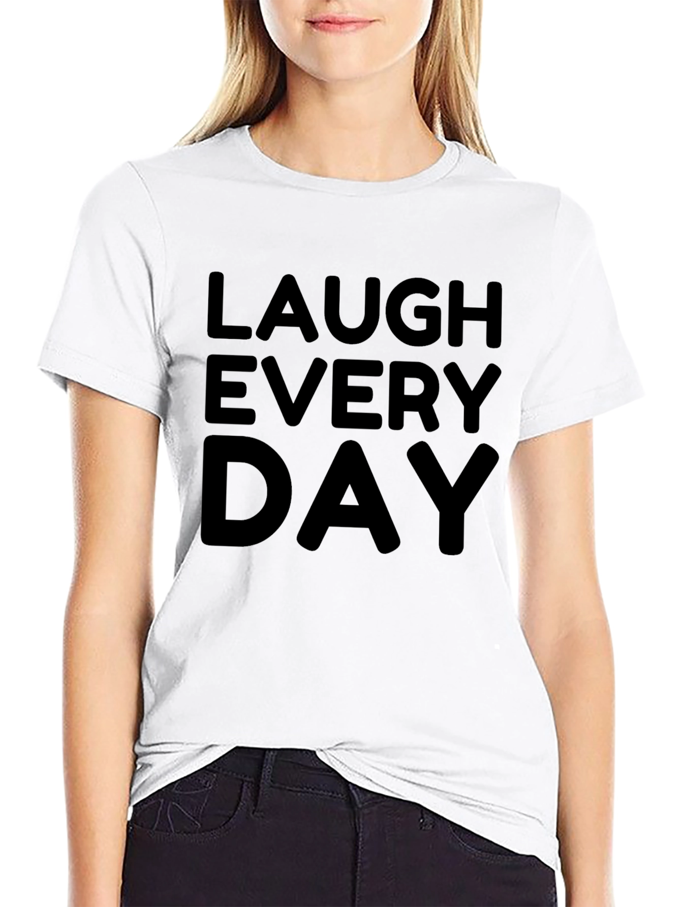 Laugh Every Day Graphic Tee
