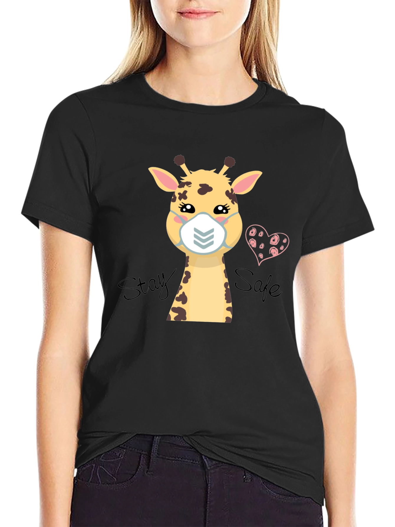 Stay Safe Giraffe T-Shirt