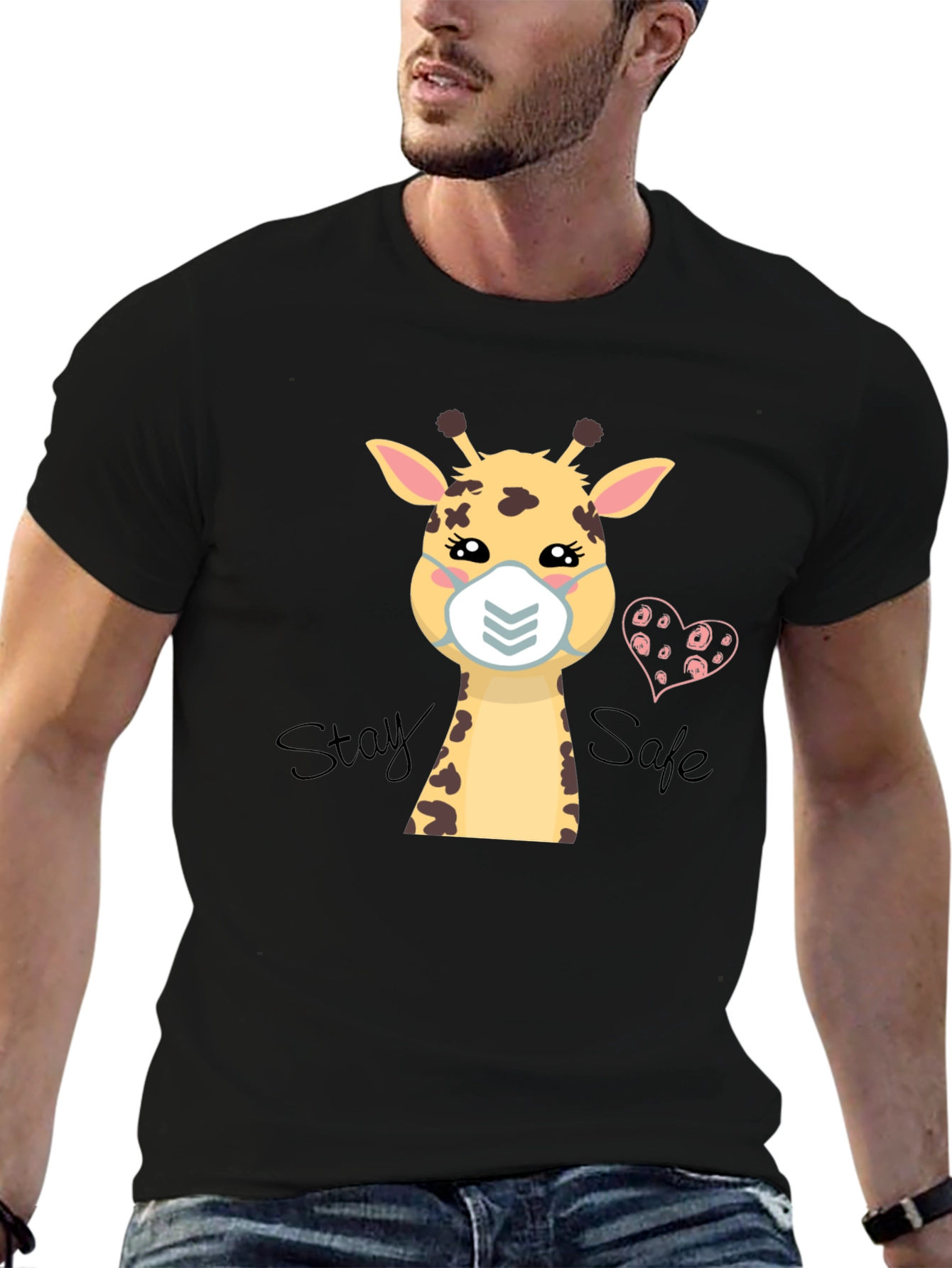Stay Safe Giraffe T-Shirt