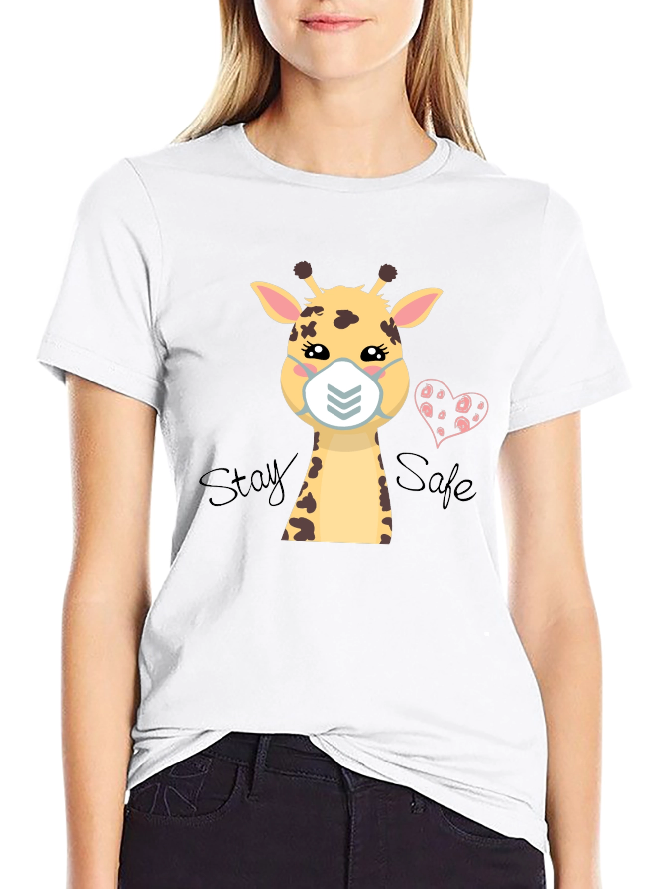 Stay Safe Giraffe T-Shirt