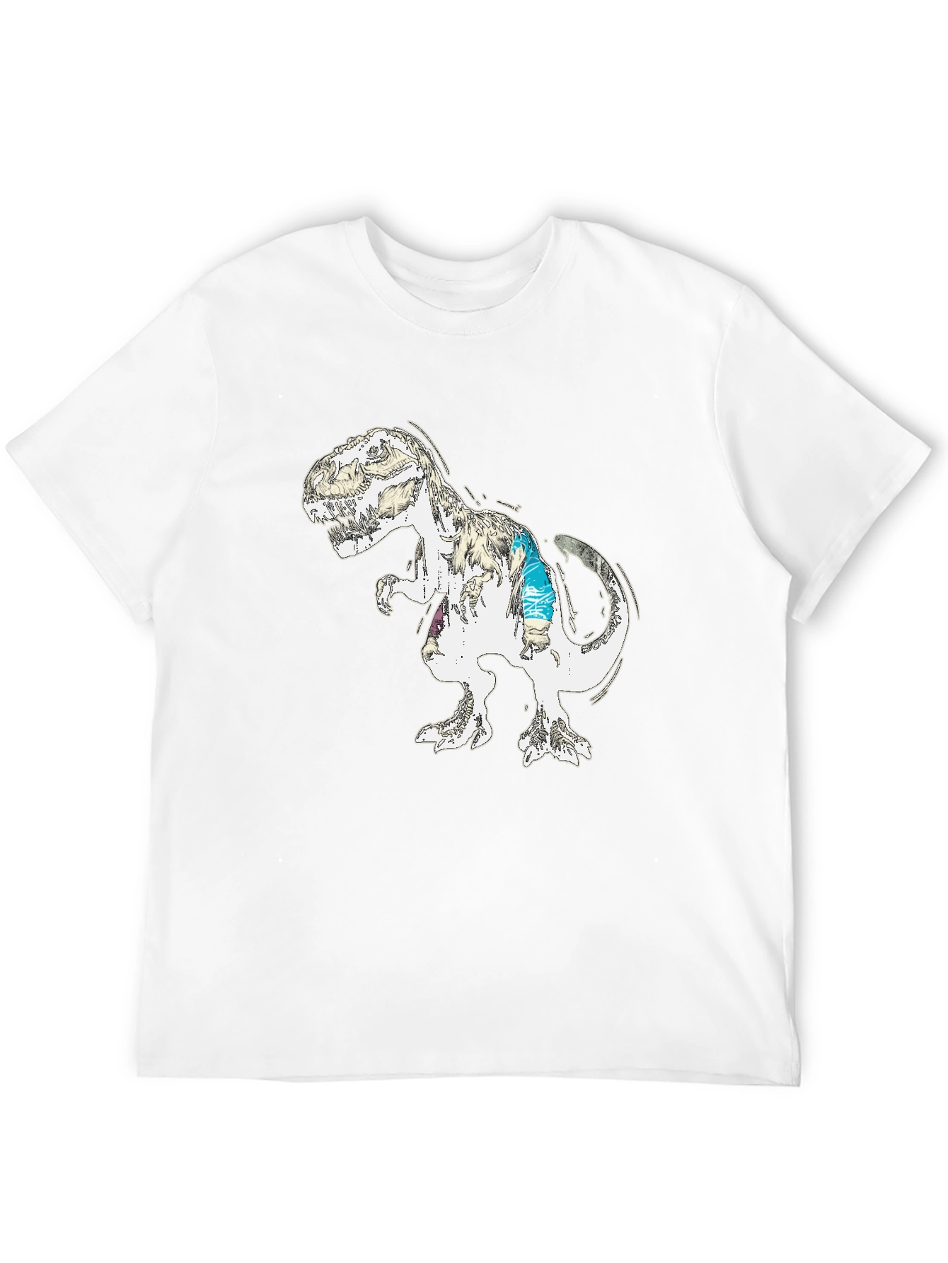 Dino Graphic Black T-Shirt - Modern Style