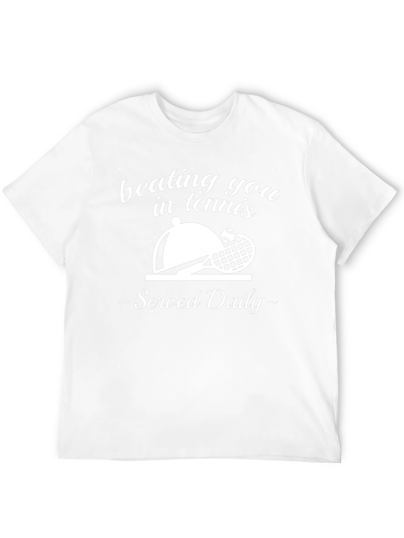 Tennis Served Daily Graphic T-Shirt