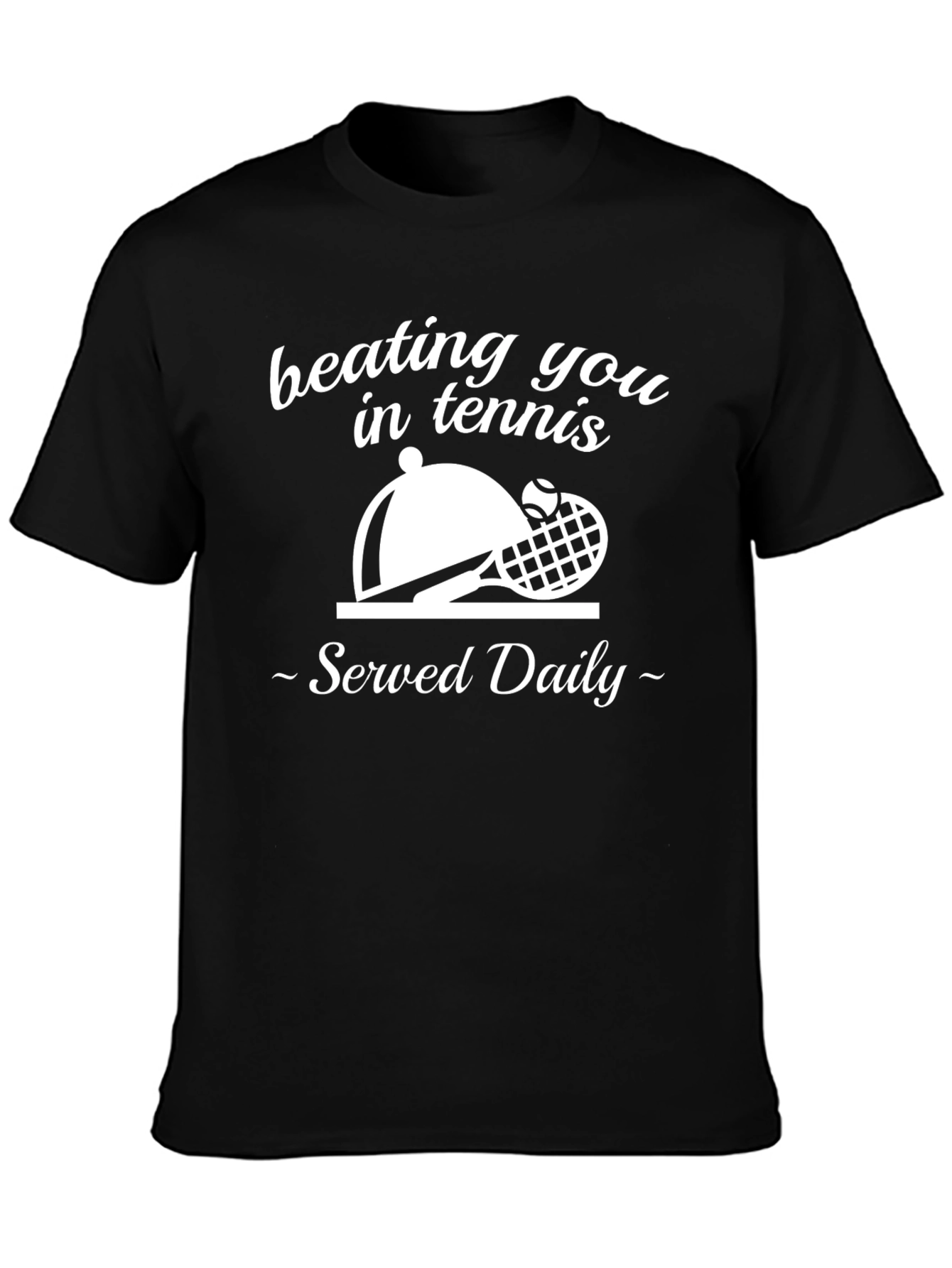 Tennis Served Daily Graphic T-Shirt