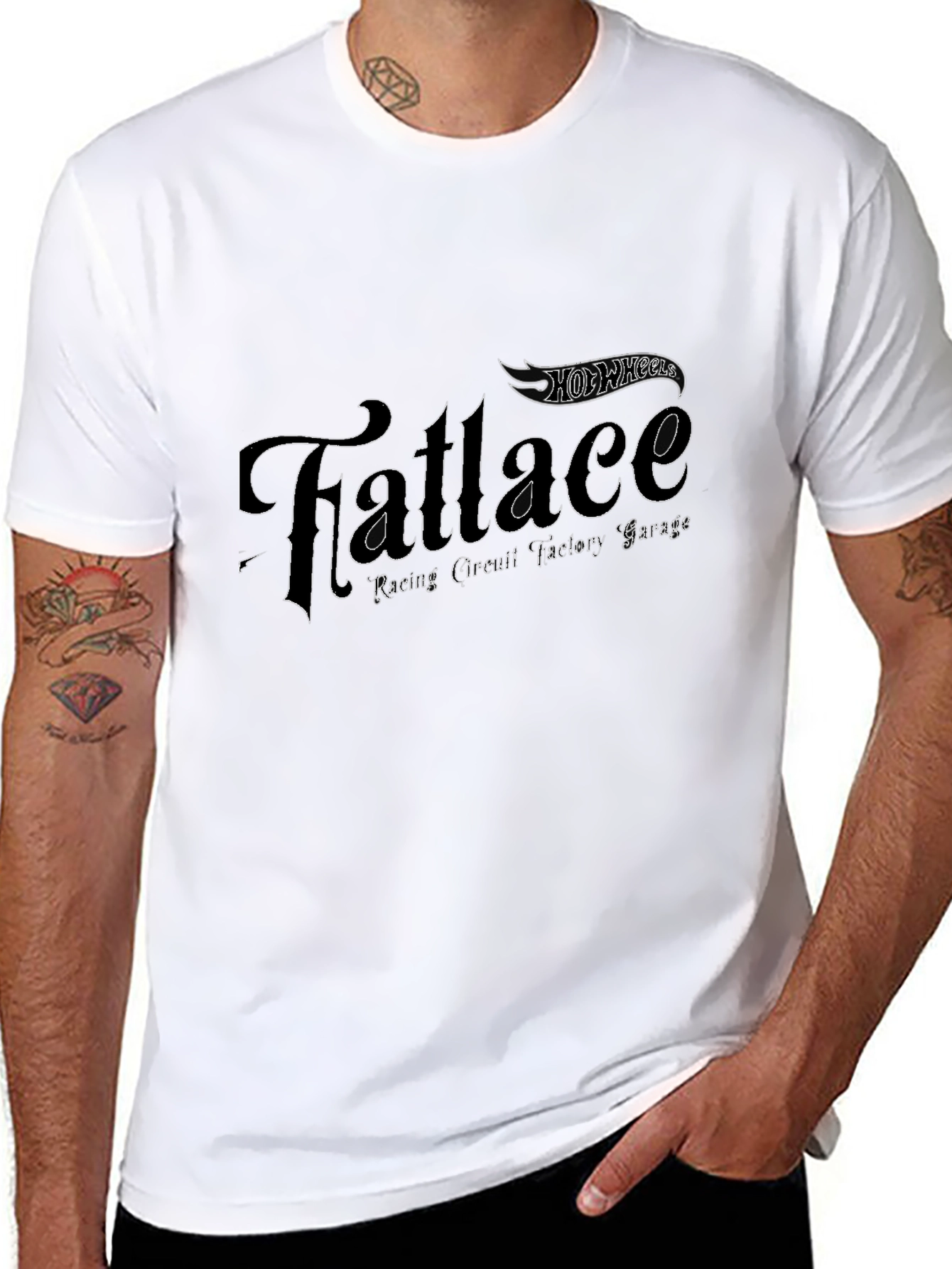 Hot Wheels Talladega Black Graphic Tee