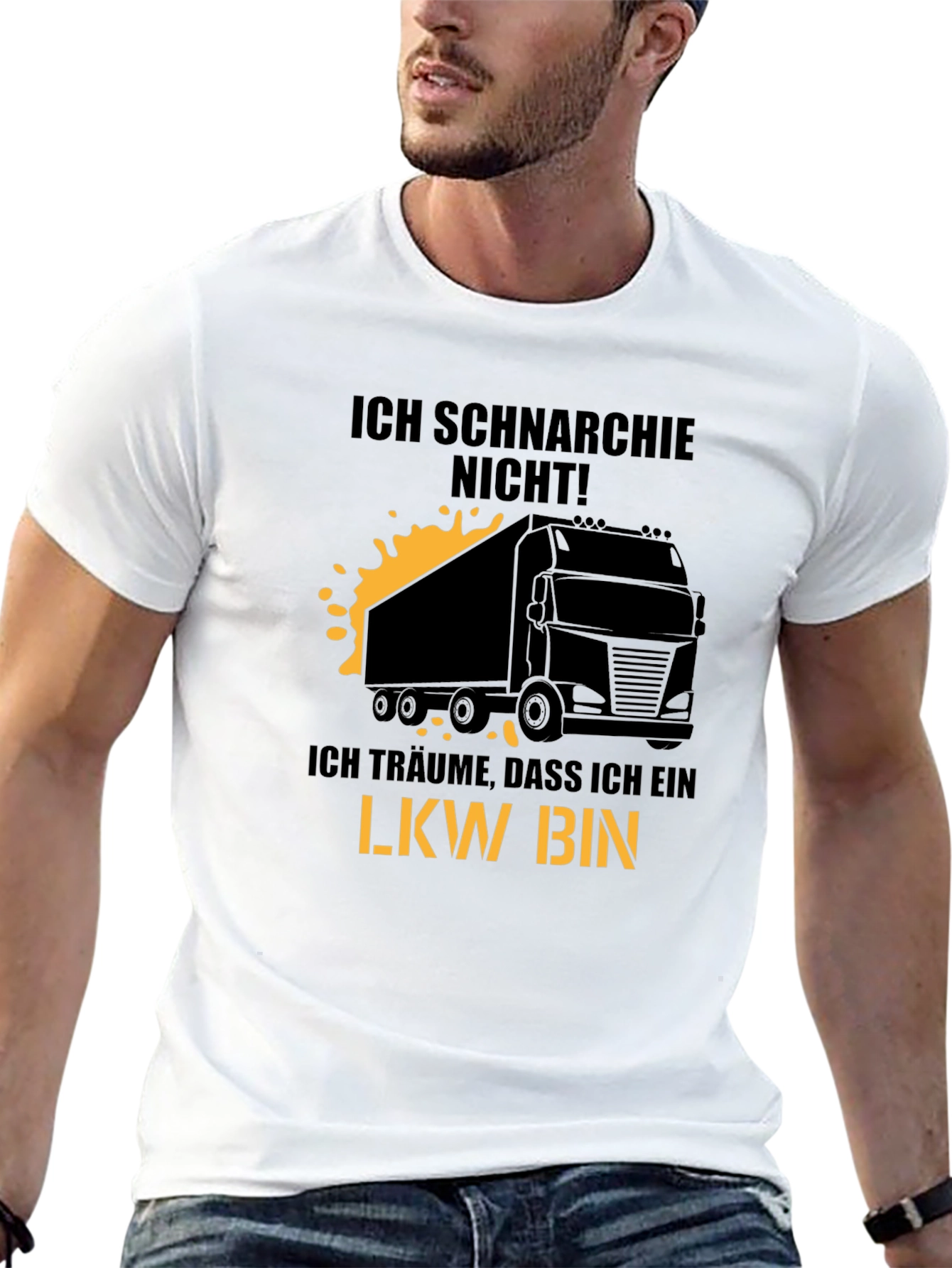 Ich Schnarchie Nicht! LKW T-Shirt