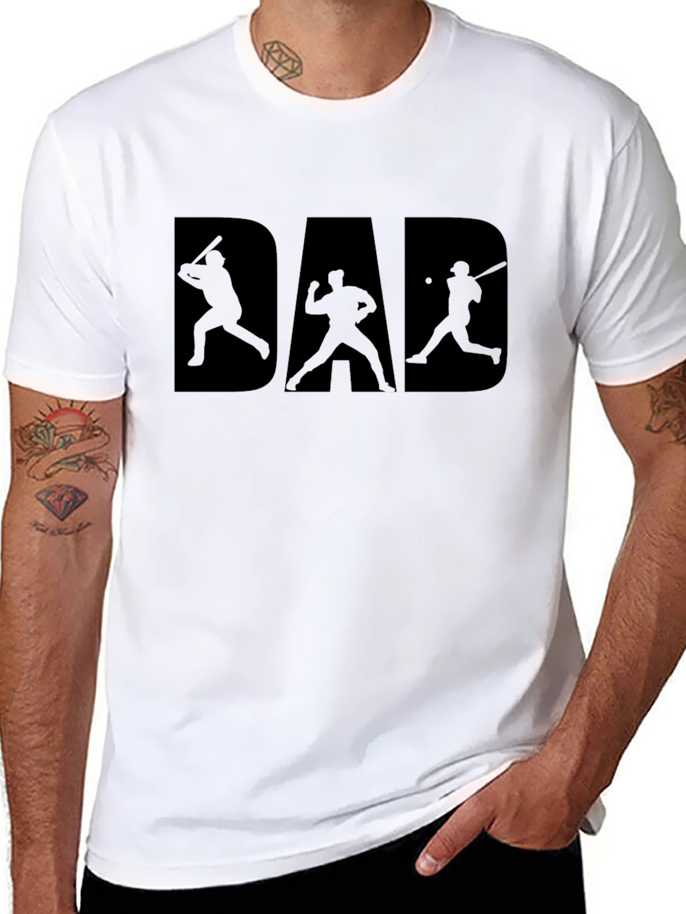 Baseball Dad T-Shirt - Fathers Day Gift