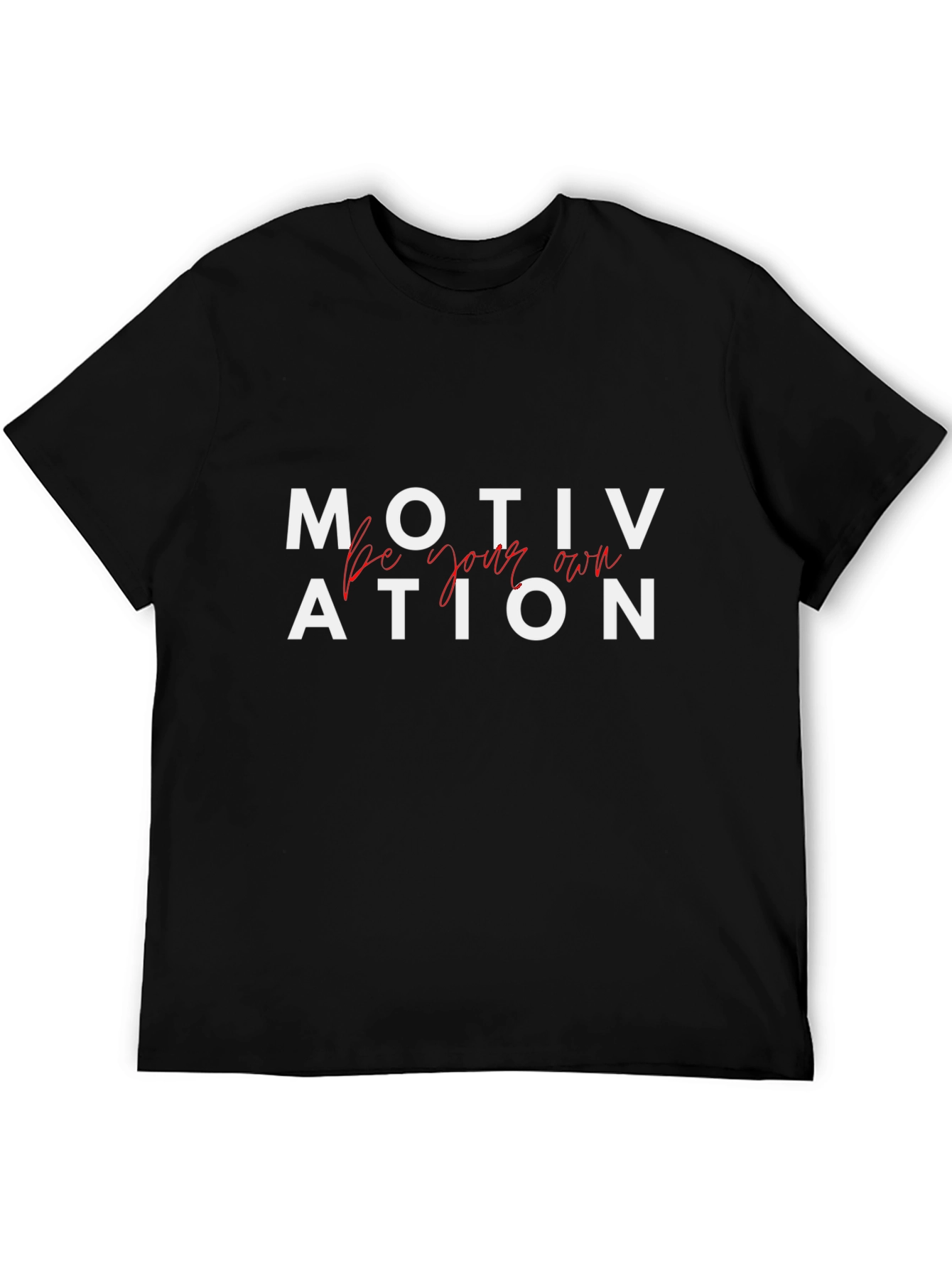 Motivational Black Graphic Tee - Be Your Own!