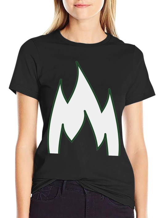 Minimalist Flame Graphic Tee - Soft Cotton Blend