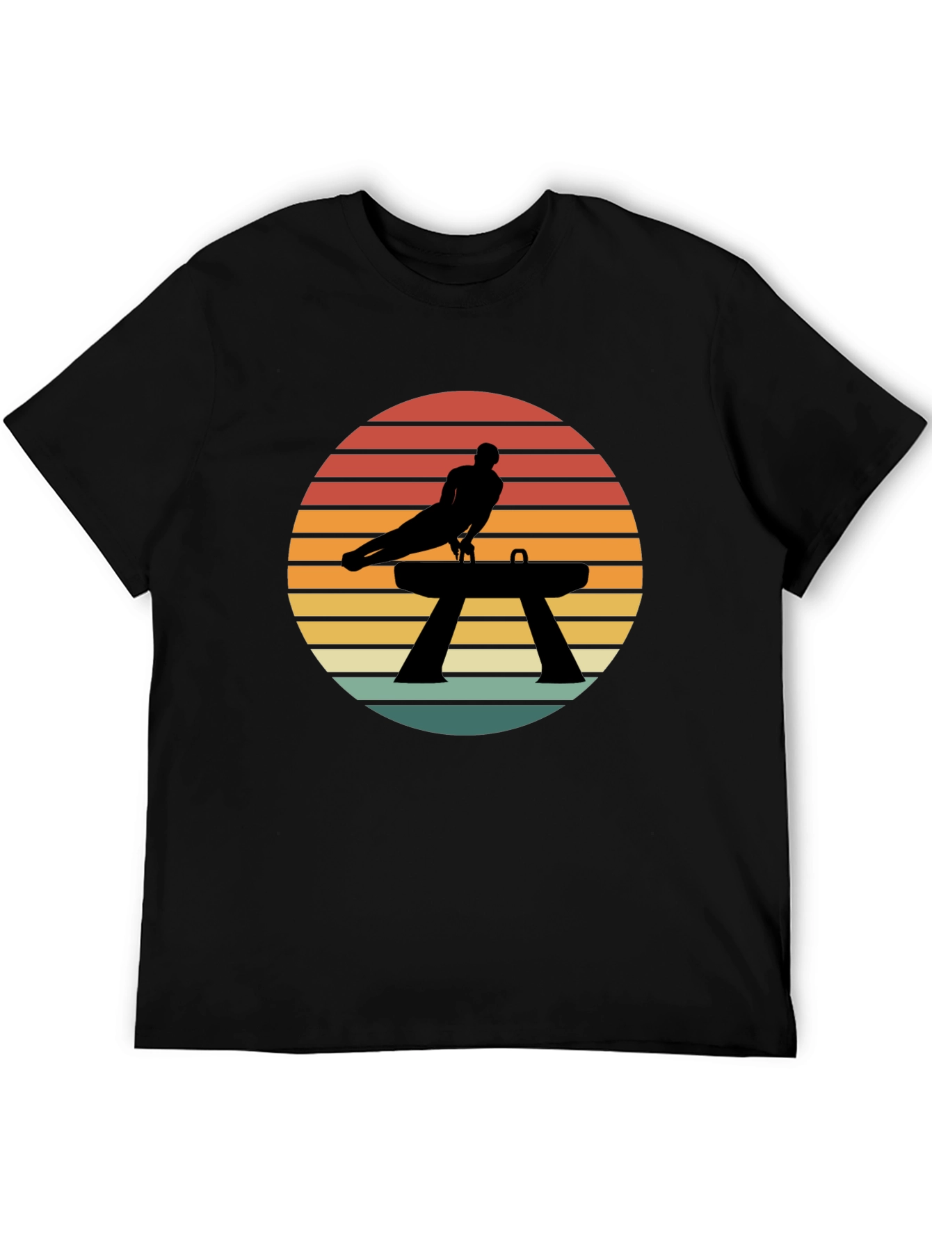 Gymnast Sunset Graphic Tee