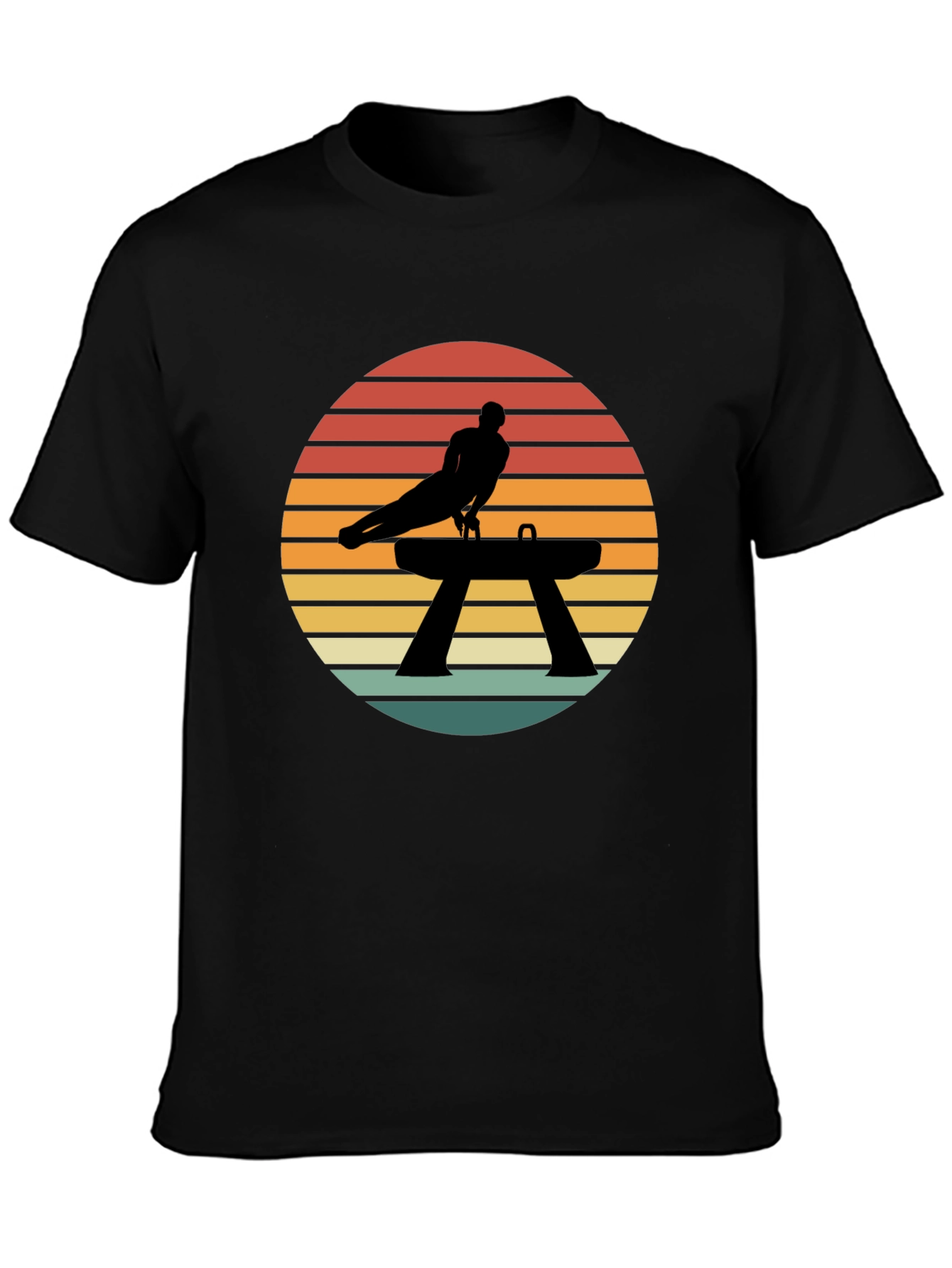 Gymnast Sunset Graphic Tee
