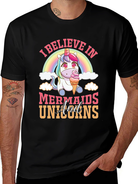I Believe in Mermaids and Unicorns T-Shirt