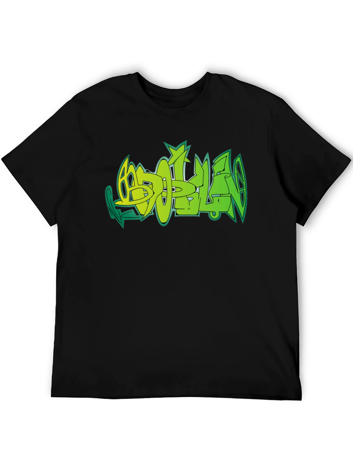 Graffiti Style Graphic T-Shirt - Urban Streetwear
