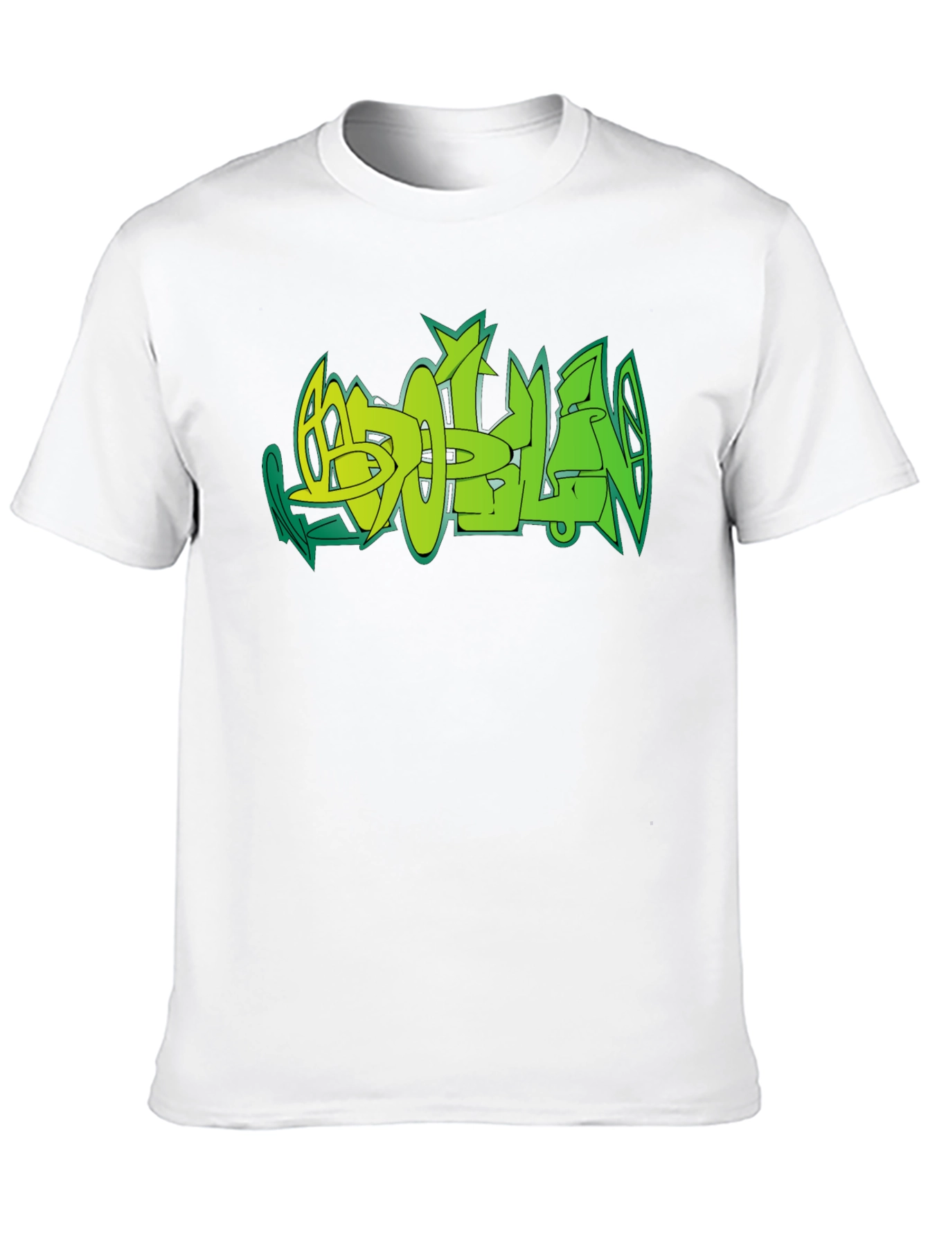 Graffiti Style Graphic T-Shirt - Urban Streetwear