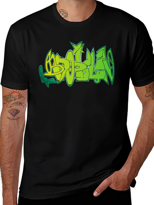 Graffiti Style Graphic T-Shirt - Urban Streetwear