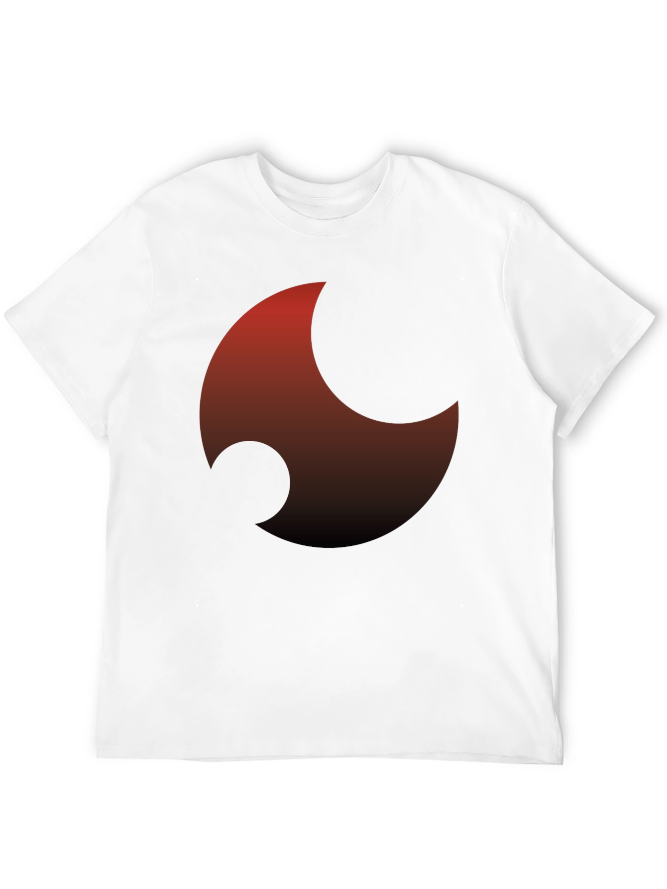Abstract Graphic Black T-Shirt - Modern Casual Wear