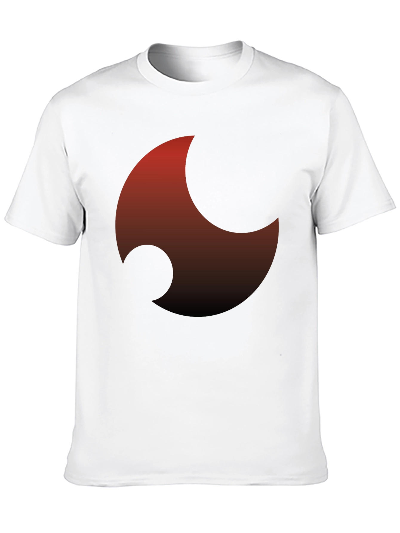 Abstract Graphic Black T-Shirt - Modern Casual Wear