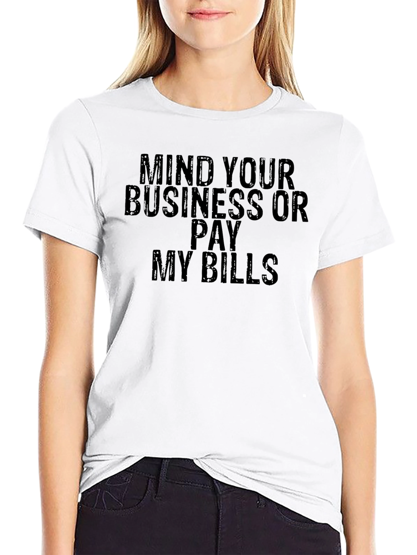 Mind Your Business Graphic T-Shirt
