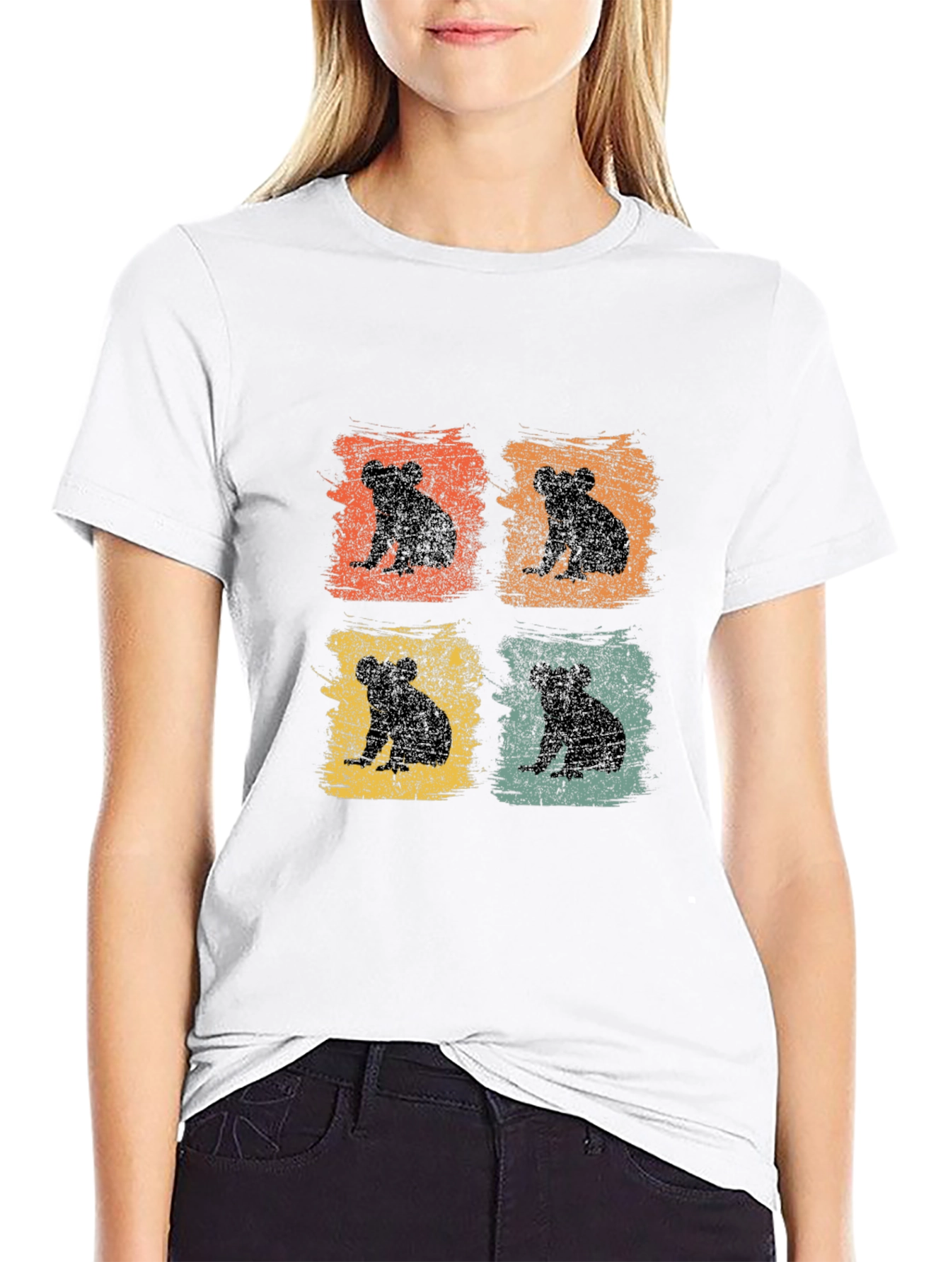 Retro Koala T-Shirt - Stylish Animal Graphic Tee