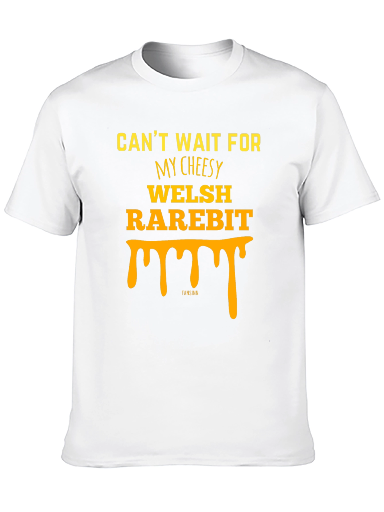 Welsh Rarebit Graphic Tee - Cheesy Food Lovers T-Shirt