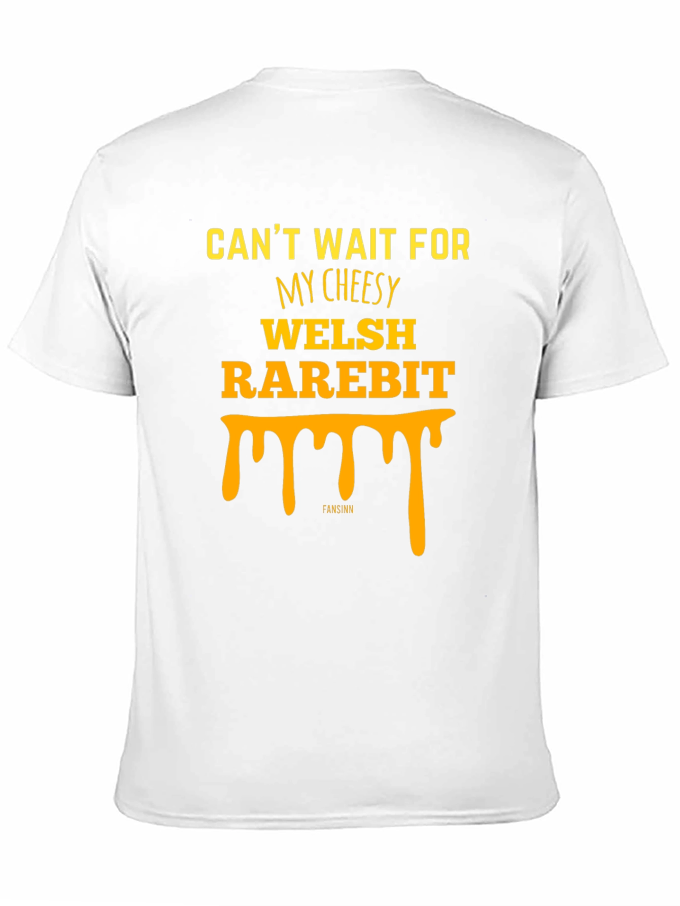Welsh Rarebit Graphic Tee - Cheesy Food Lovers T-Shirt