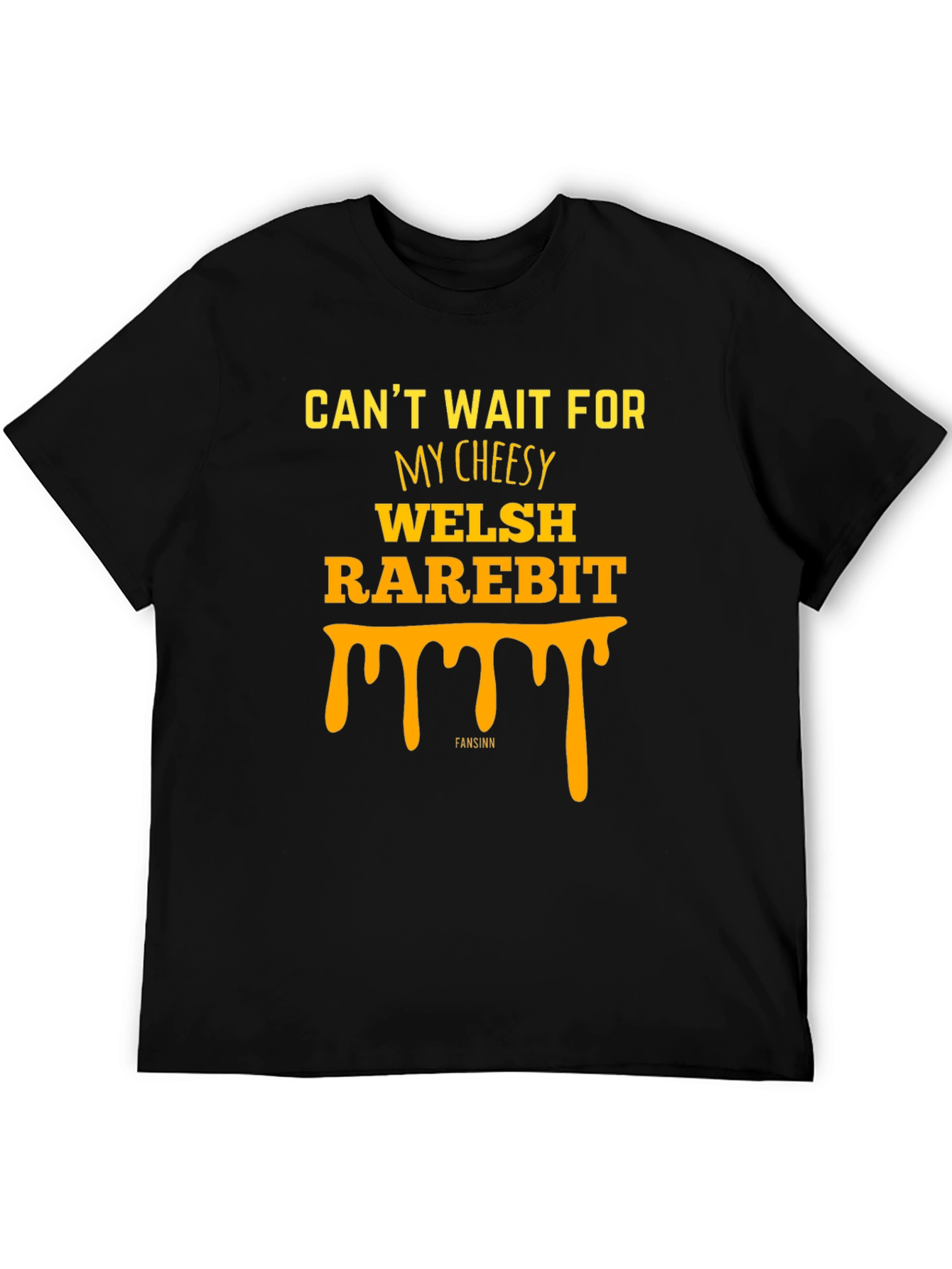 Welsh Rarebit Graphic Tee - Cheesy Food Lovers T-Shirt