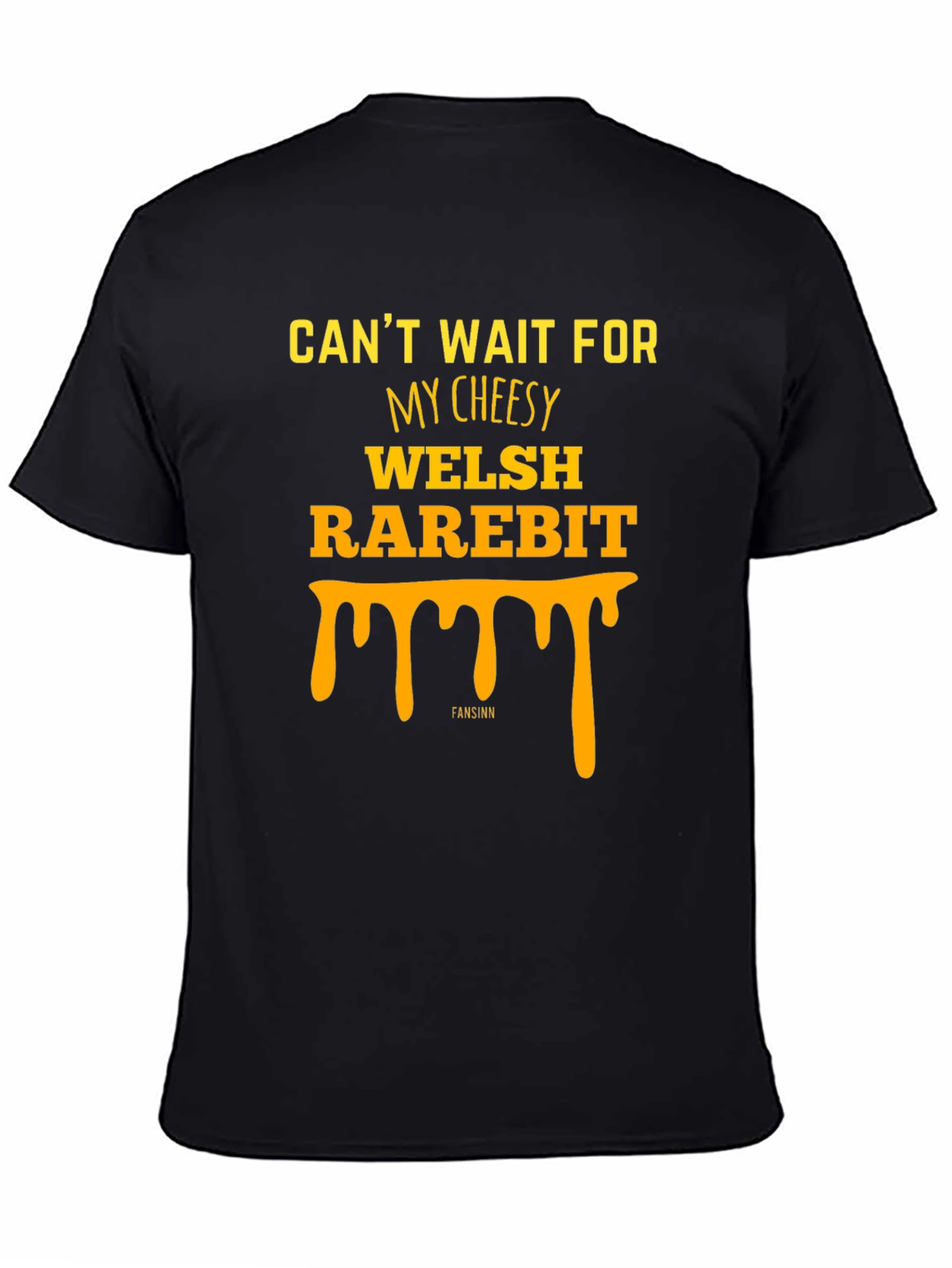 Welsh Rarebit Graphic Tee - Cheesy Food Lovers T-Shirt