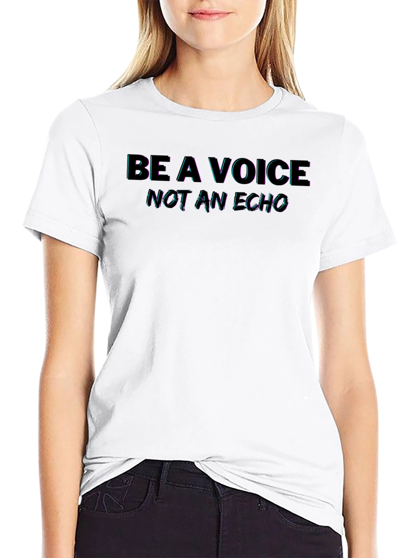 Be a Voice T-Shirt - Motivational Design