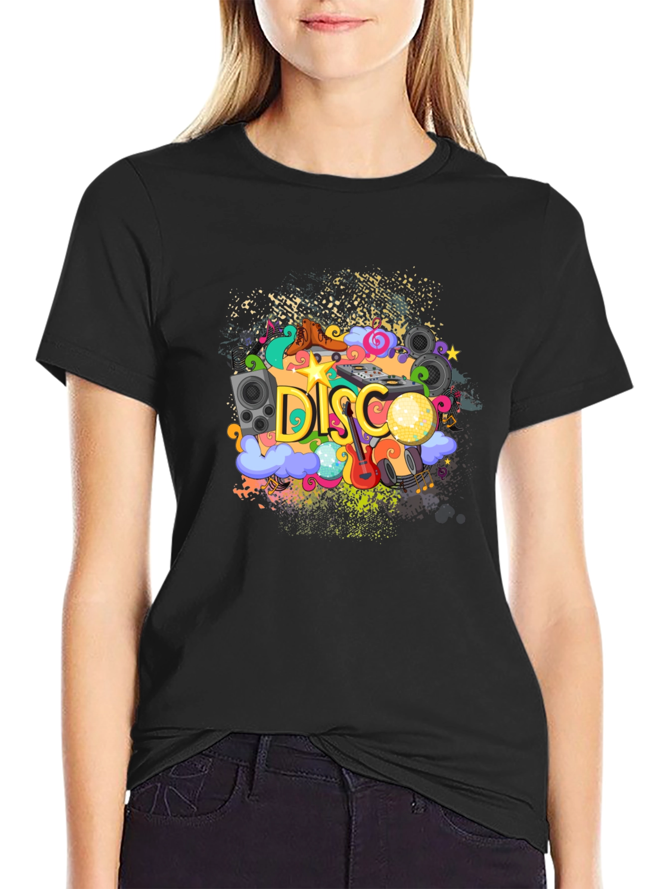 Disco Graphic Tee - Party Ready