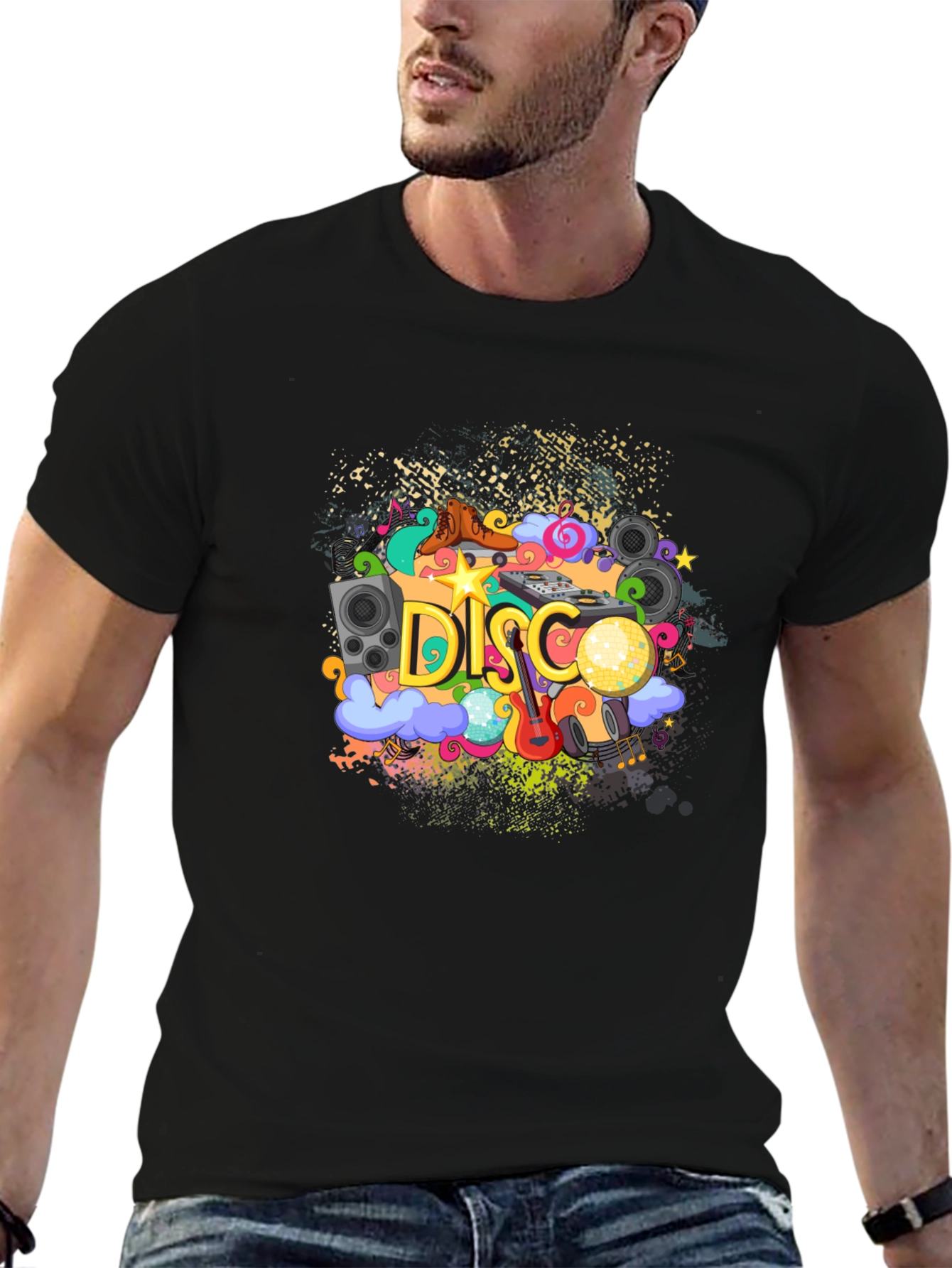 Disco Graphic Tee - Party Ready