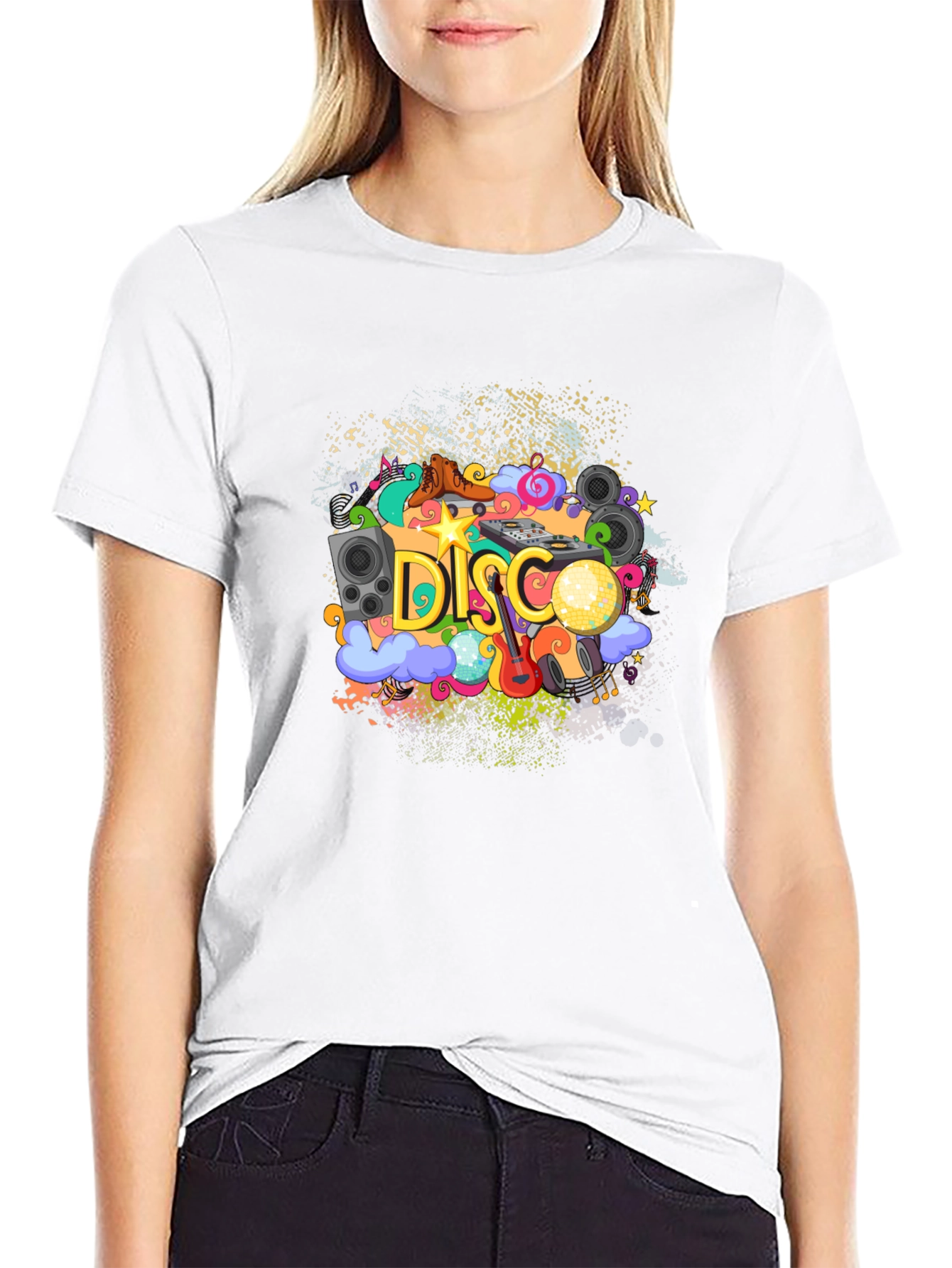 Disco Graphic Tee - Party Ready