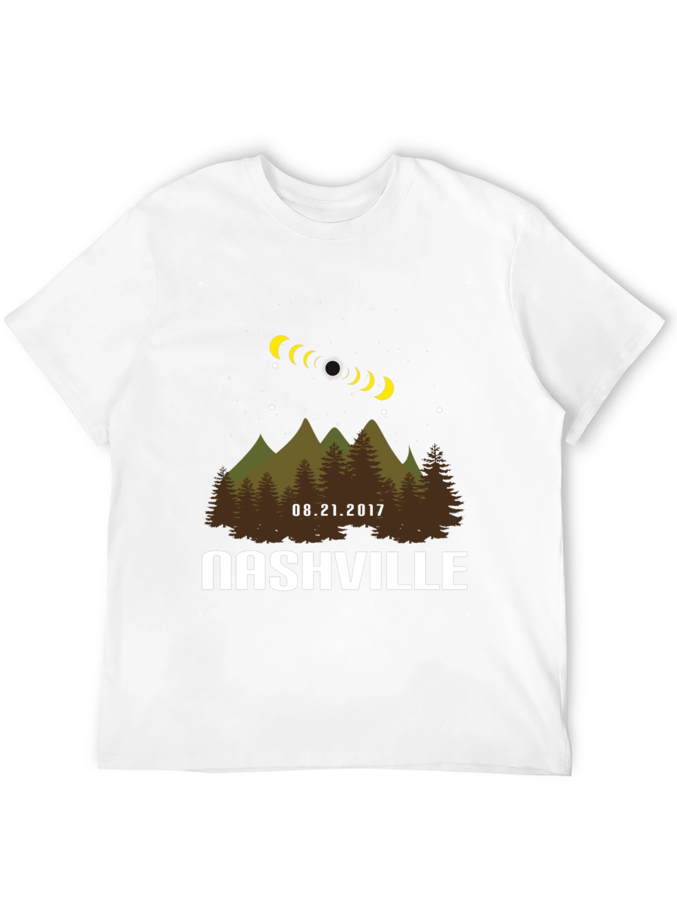 Nashville Eclipse T-Shirt: Total Solar Eclipse Souvenir