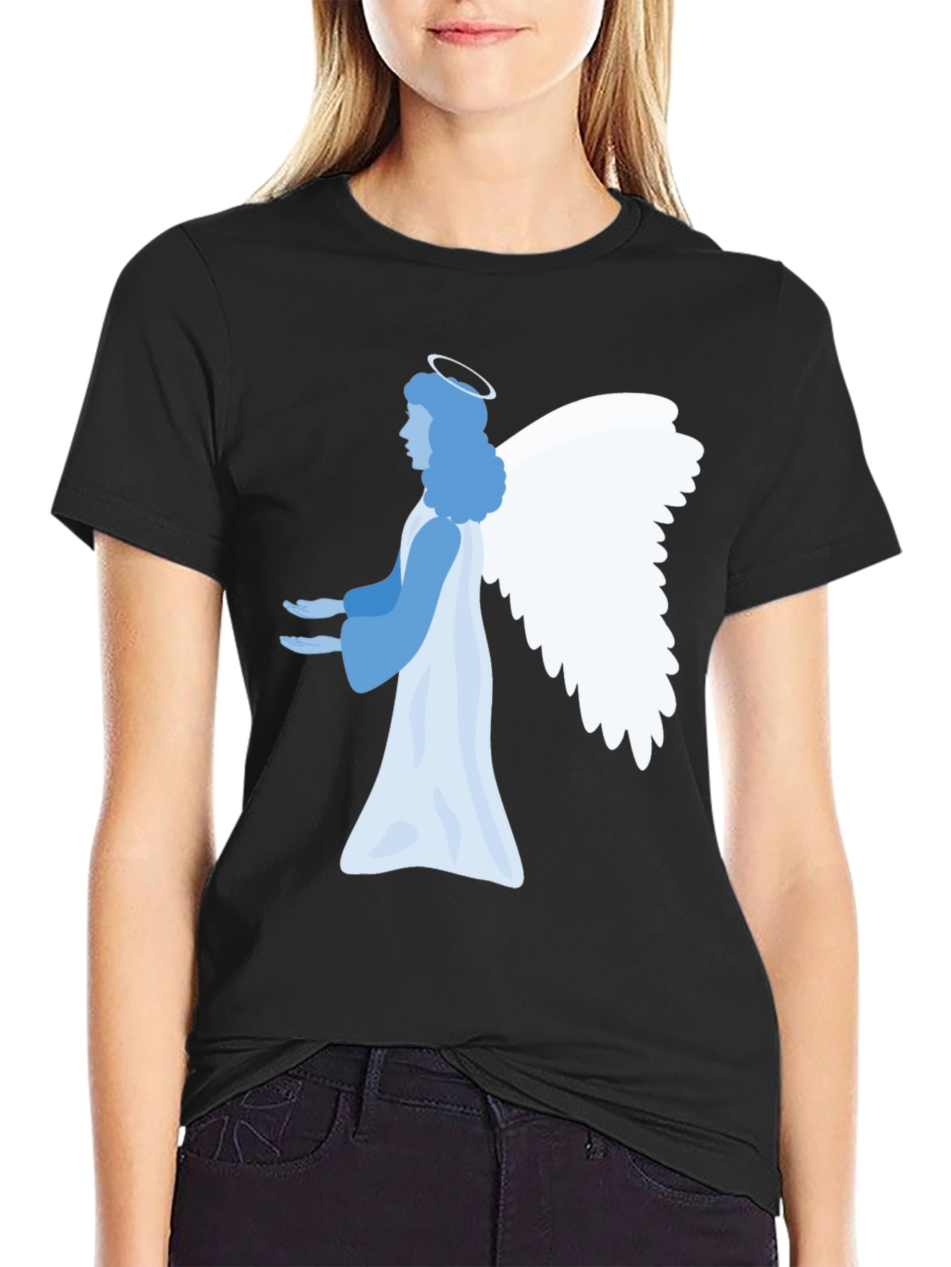 Angel Graphic Tee - Stylish & Unique