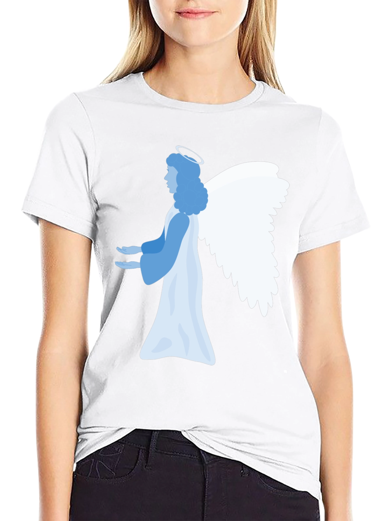 Angel Graphic Tee - Stylish & Unique