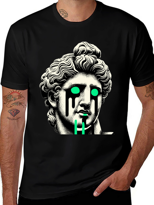 Modern Statue Graphic T-Shirt