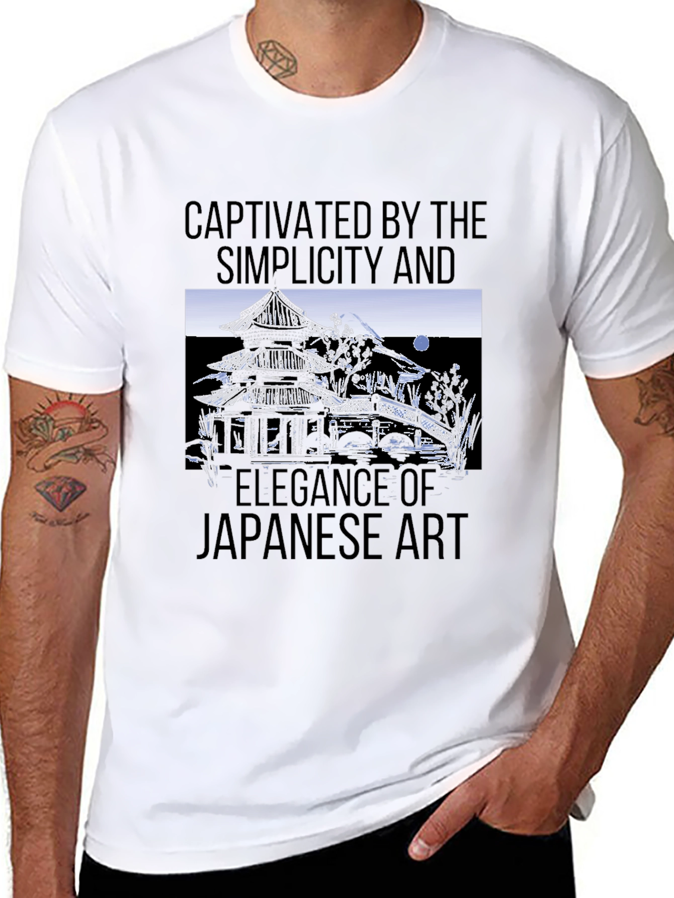 Japanese Art Inspired T-Shirt