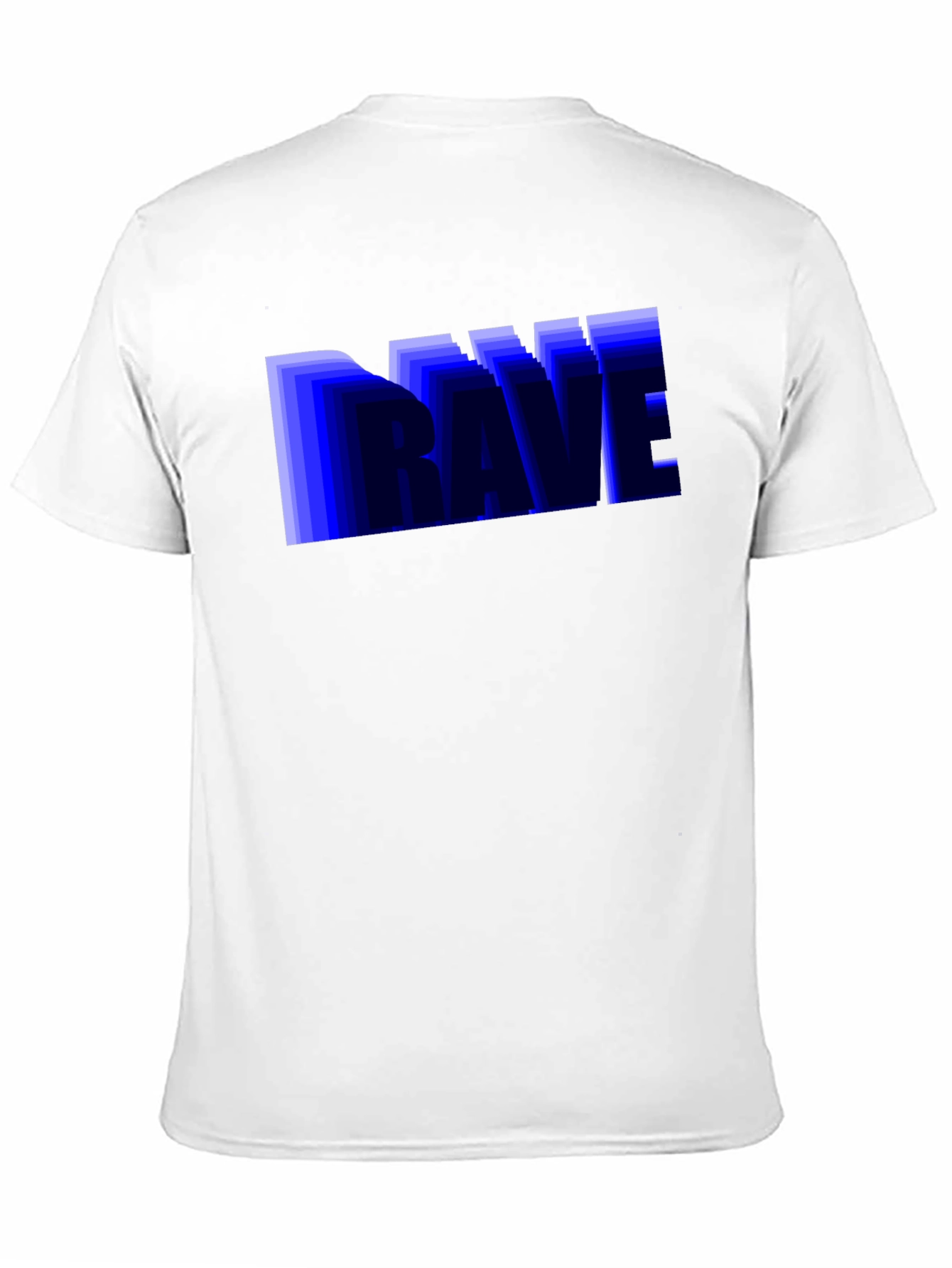 Rave Graphic Print Black T-Shirt