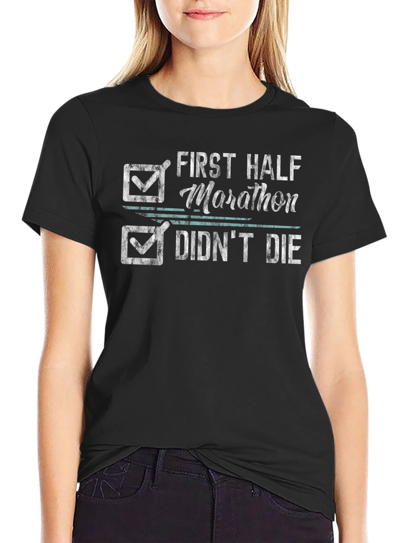 First Half Marathon Funny T-Shirt