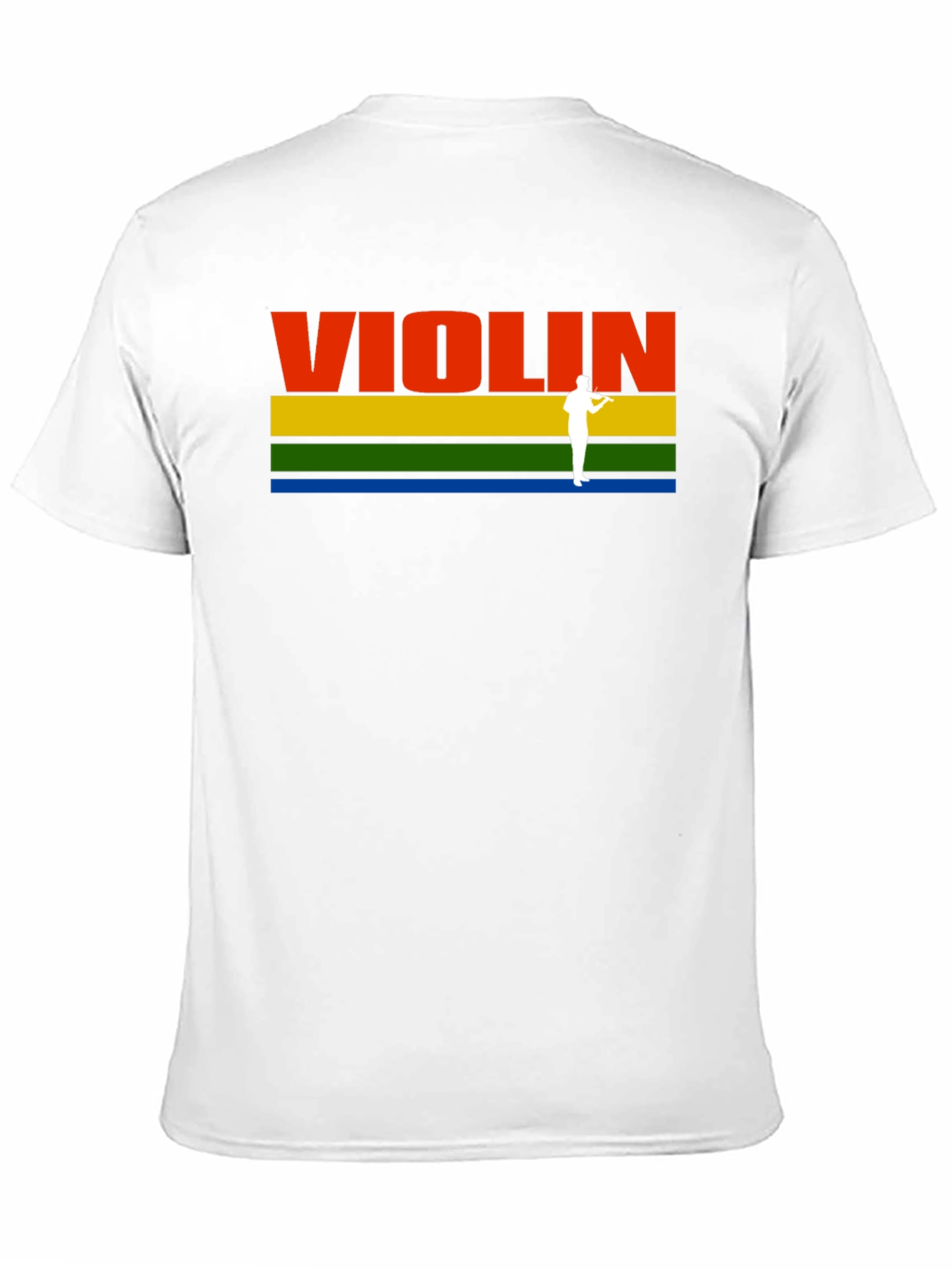 Violin Player Graphic Tee - Musical Gift