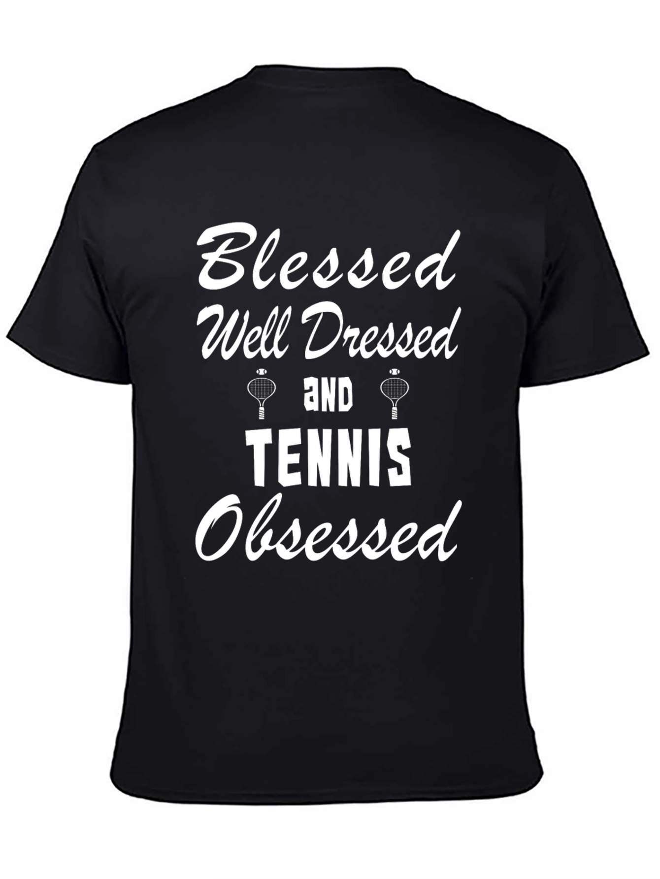 Blessed Tennis Obsessed Graphic Tee