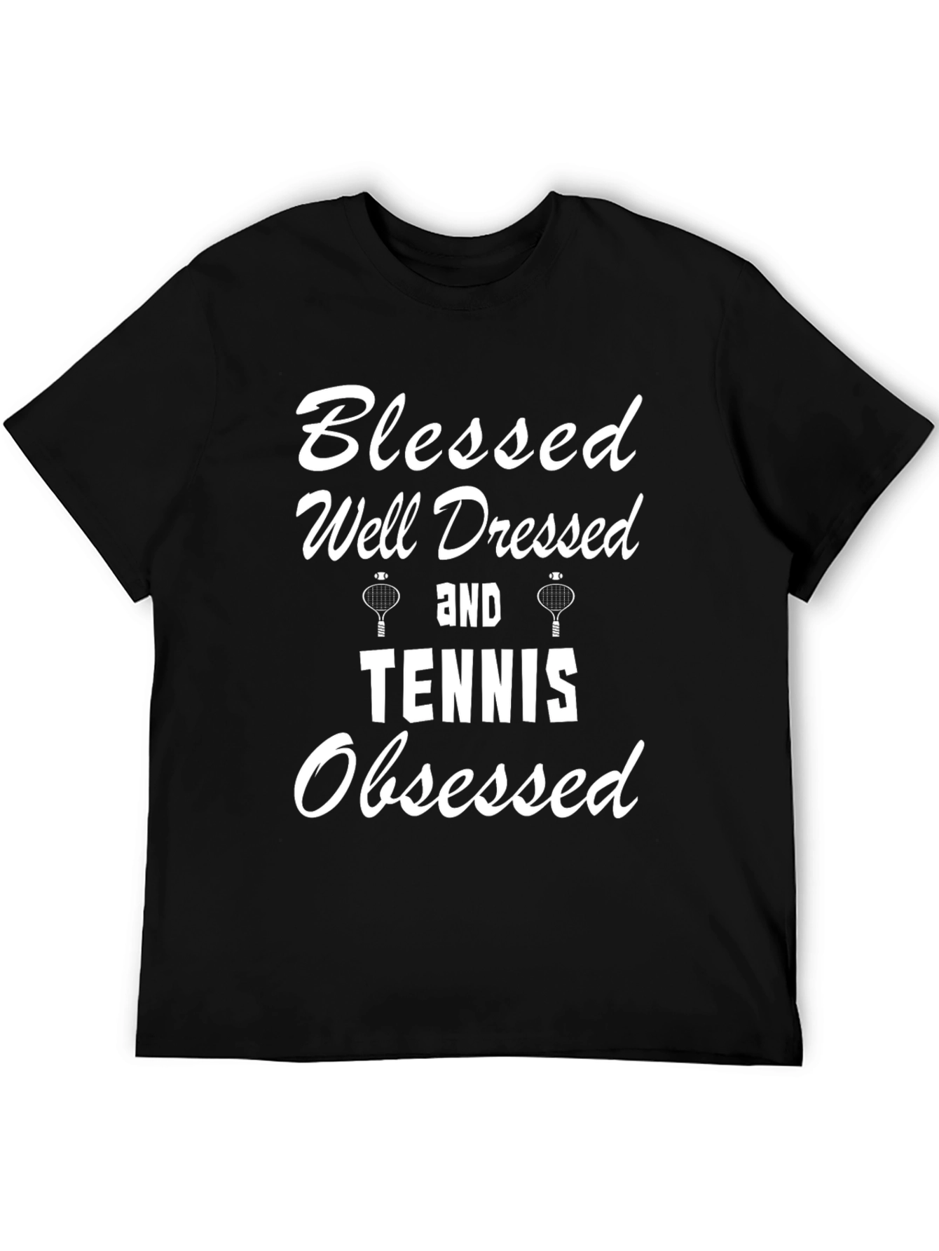 Blessed Tennis Obsessed Graphic Tee