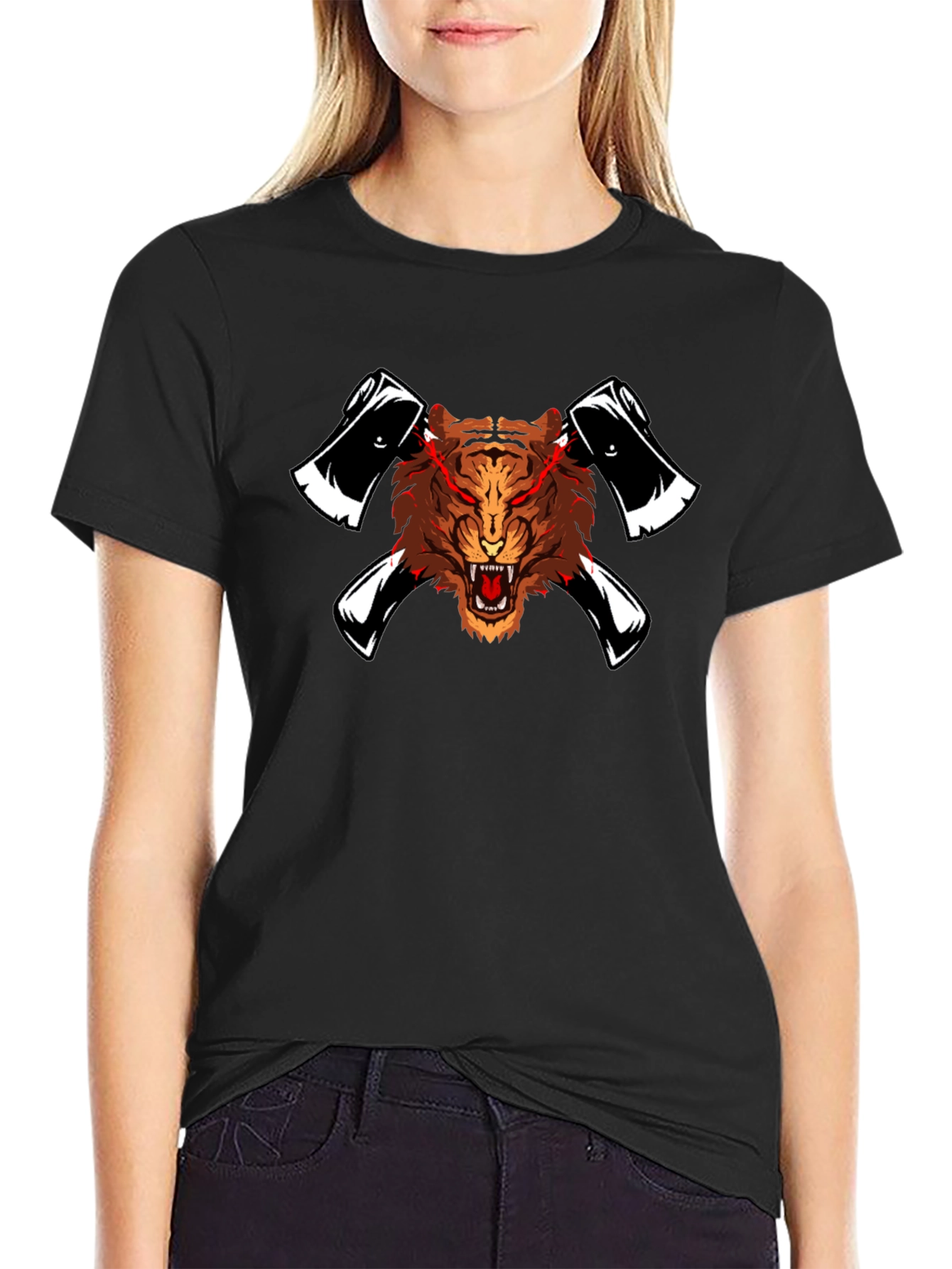 Tiger & Axe Graphic T-Shirt