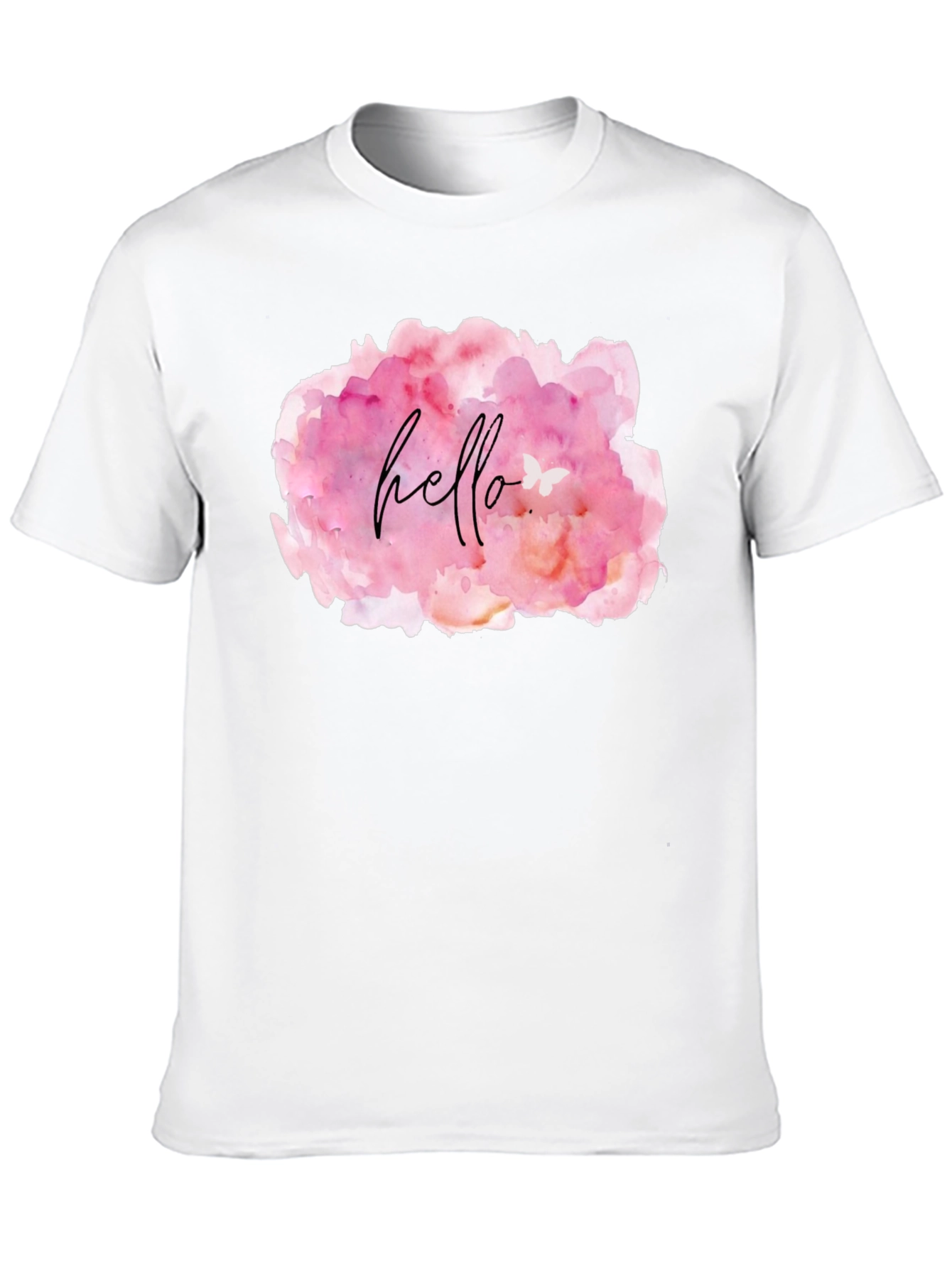 Hello Watercolor T-Shirt