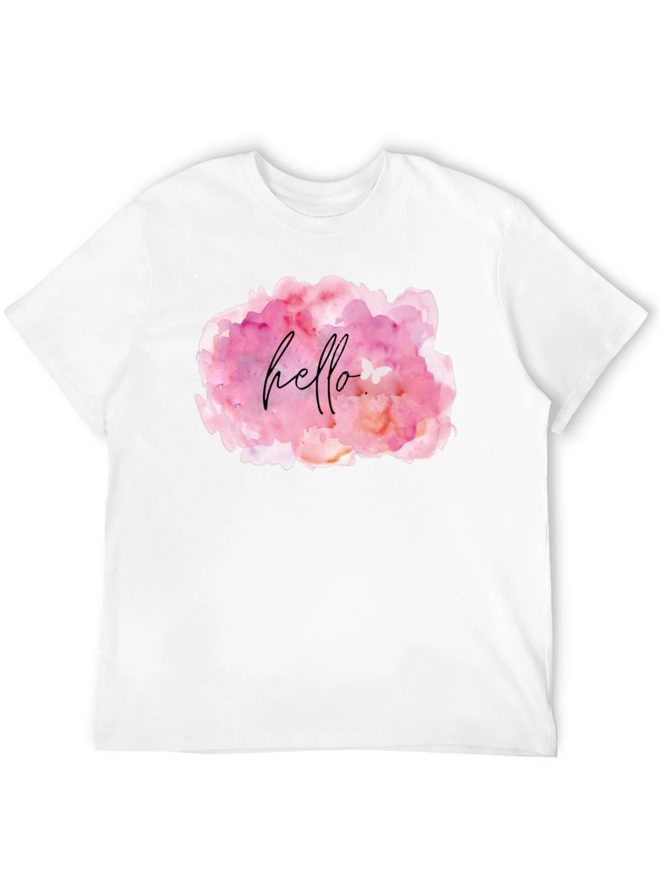 Hello Watercolor T-Shirt
