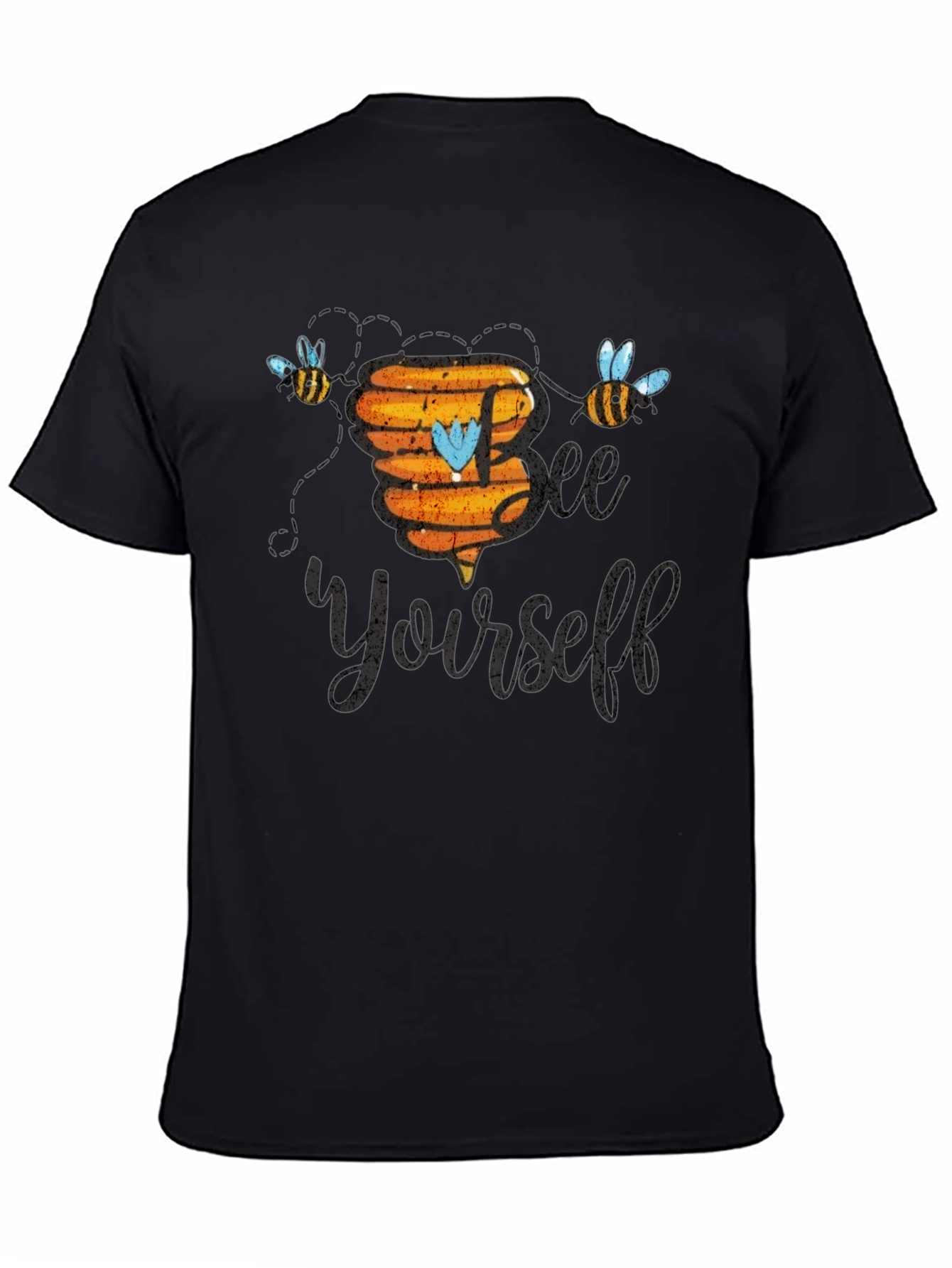 Bee Yourself Black T-Shirt