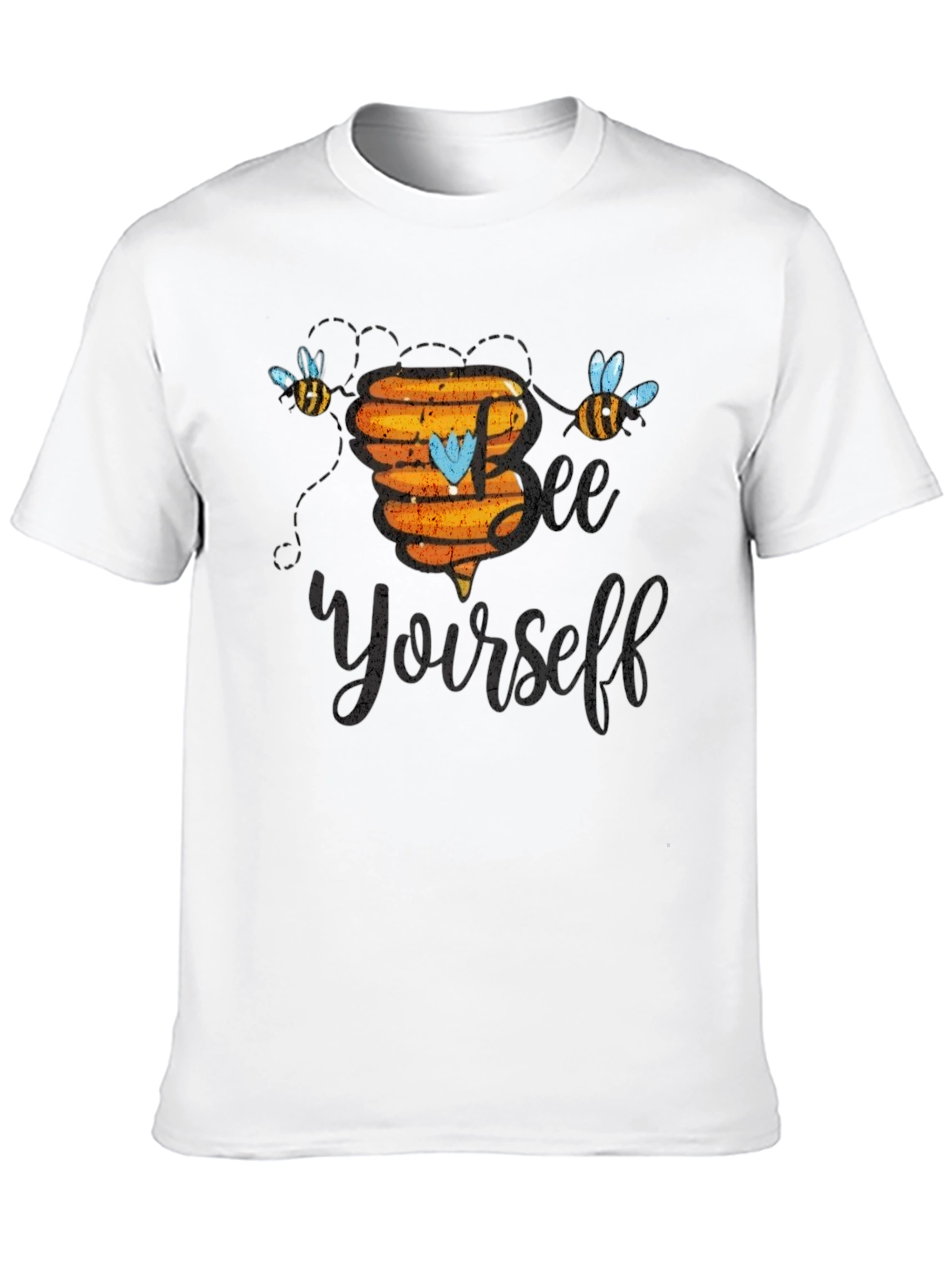Bee Yourself Black T-Shirt