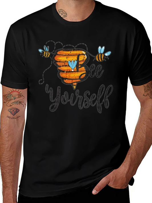 Bee Yourself Black T-Shirt